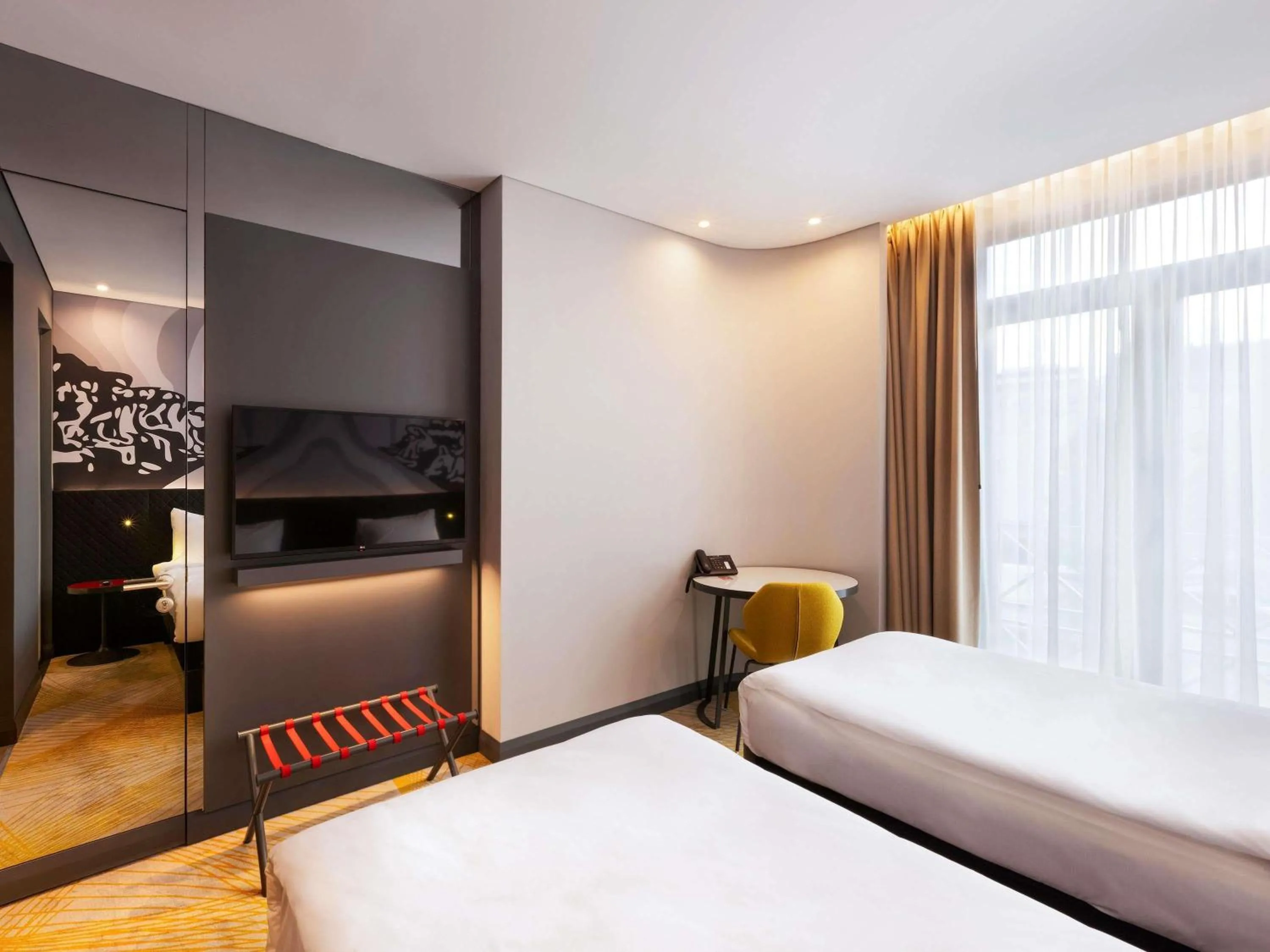 Bedroom, Bed in ibis Styles Istanbul Merter