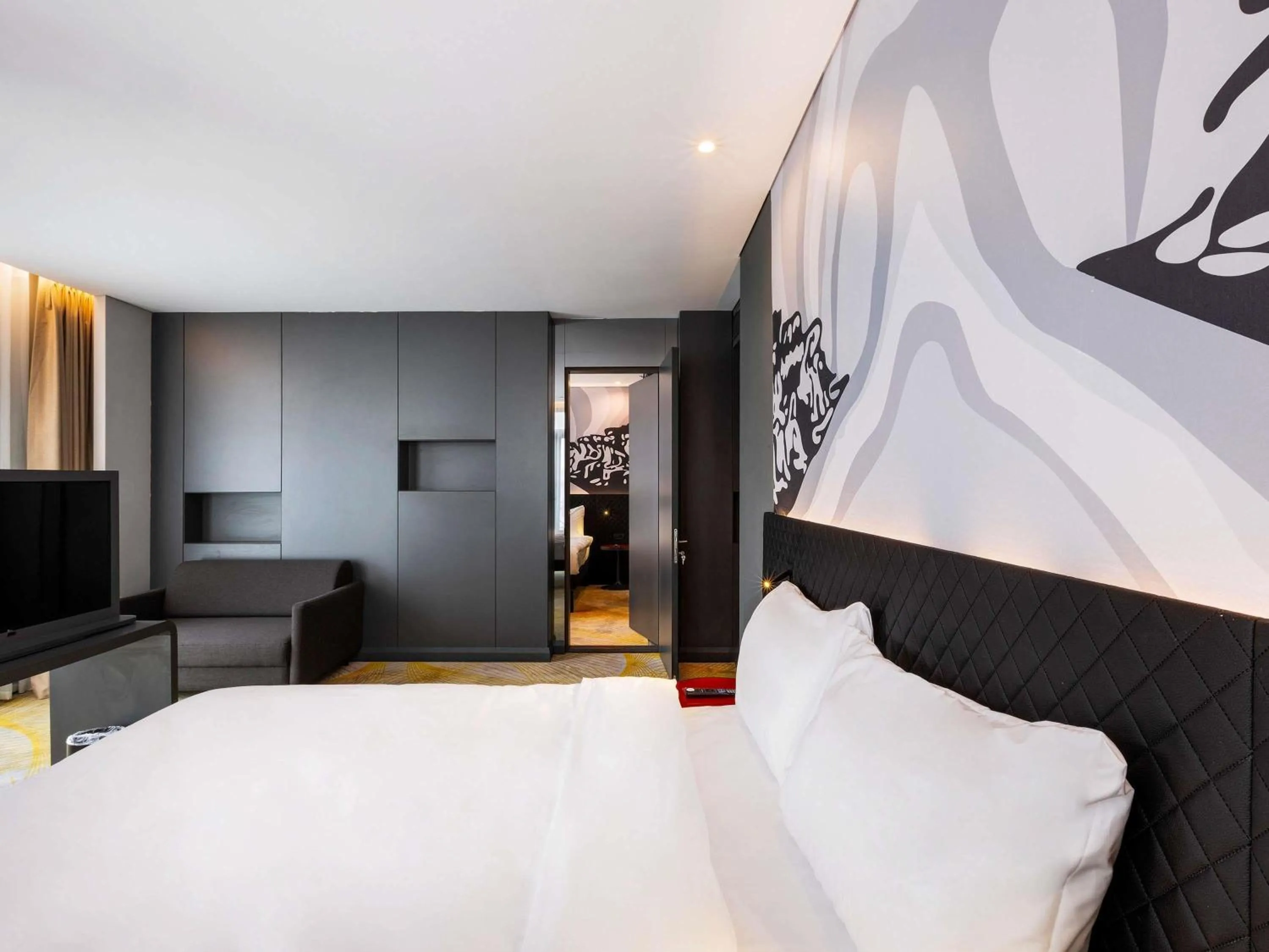 Bedroom, Bed in ibis Styles Istanbul Merter