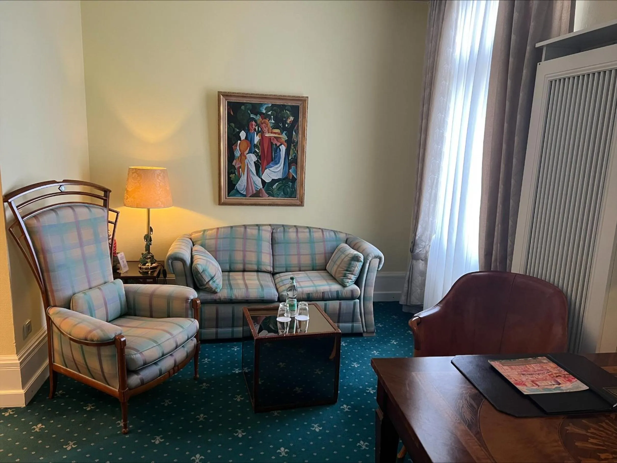 Seating area in Villa Hammerschmiede