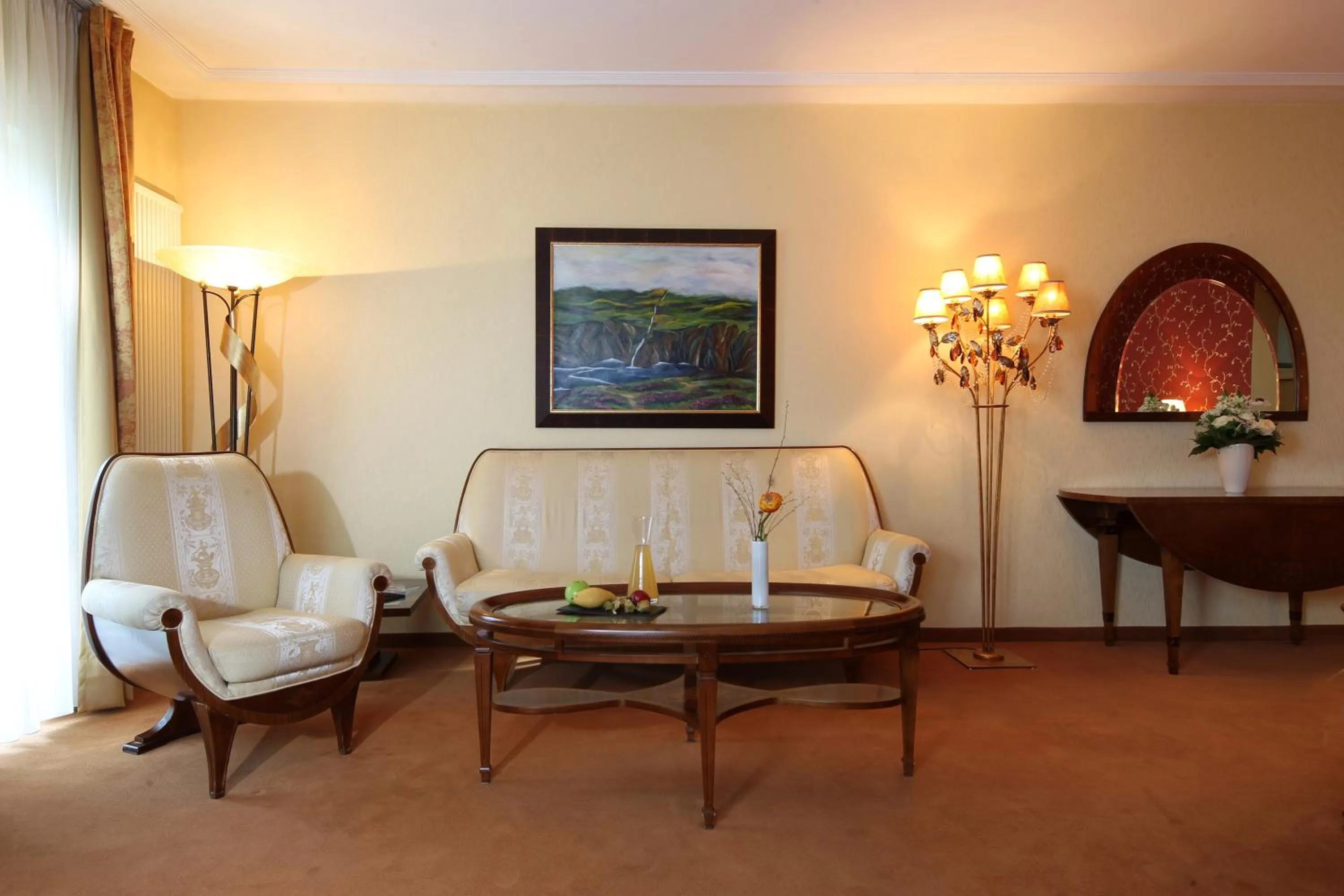 Seating area in Villa Hammerschmiede