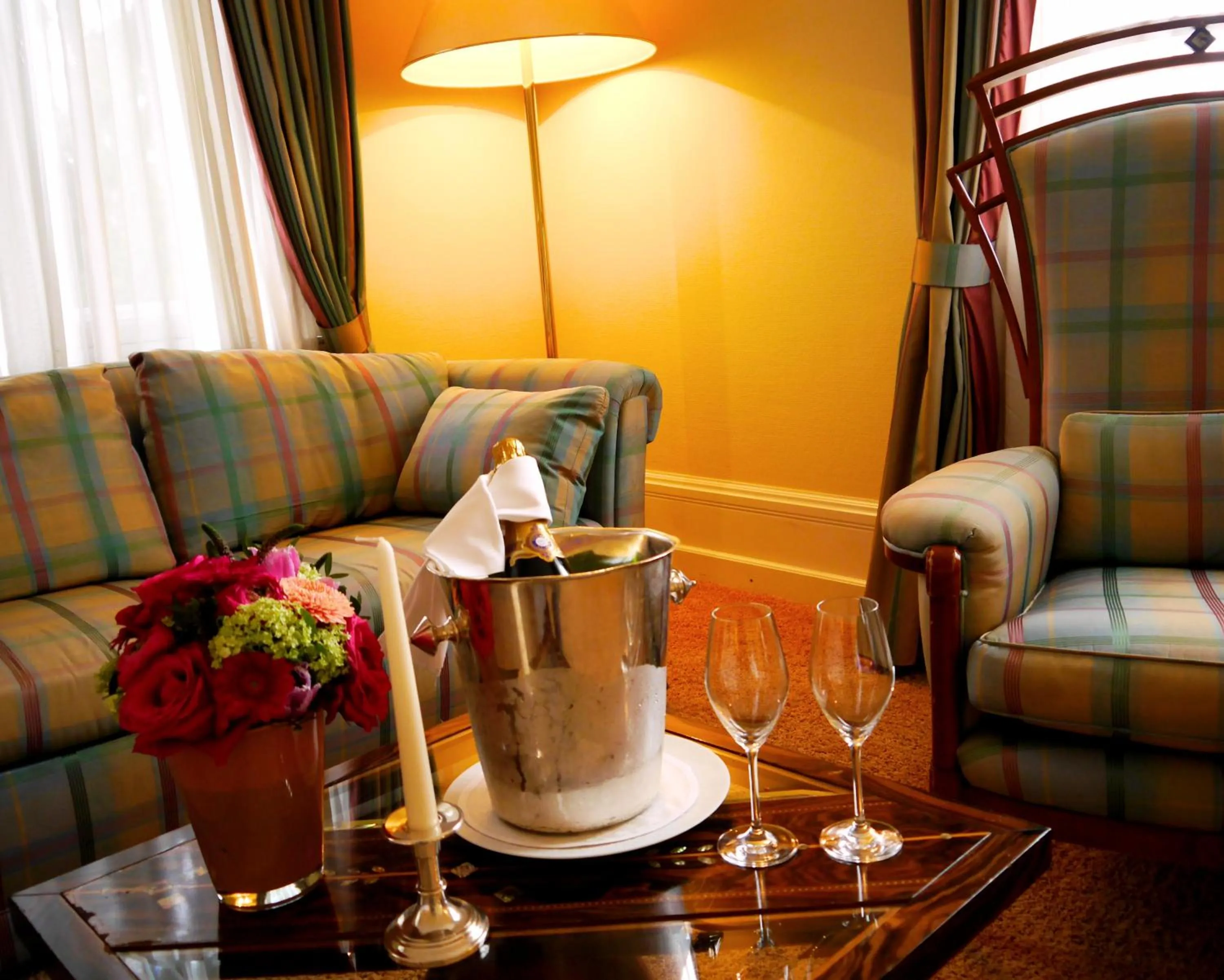 Seating area in Villa Hammerschmiede