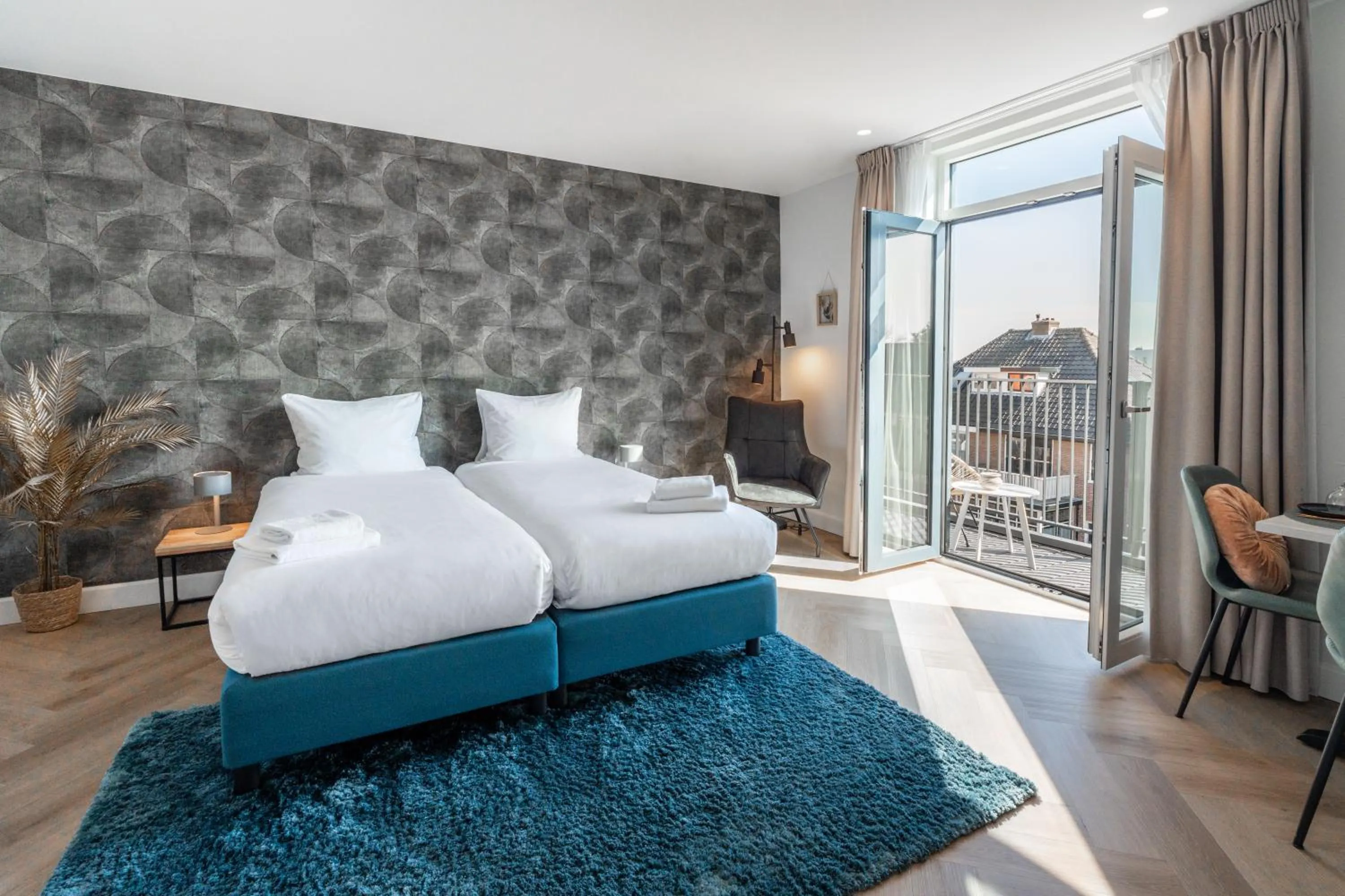 Bed in Boutique Hotel At Sea