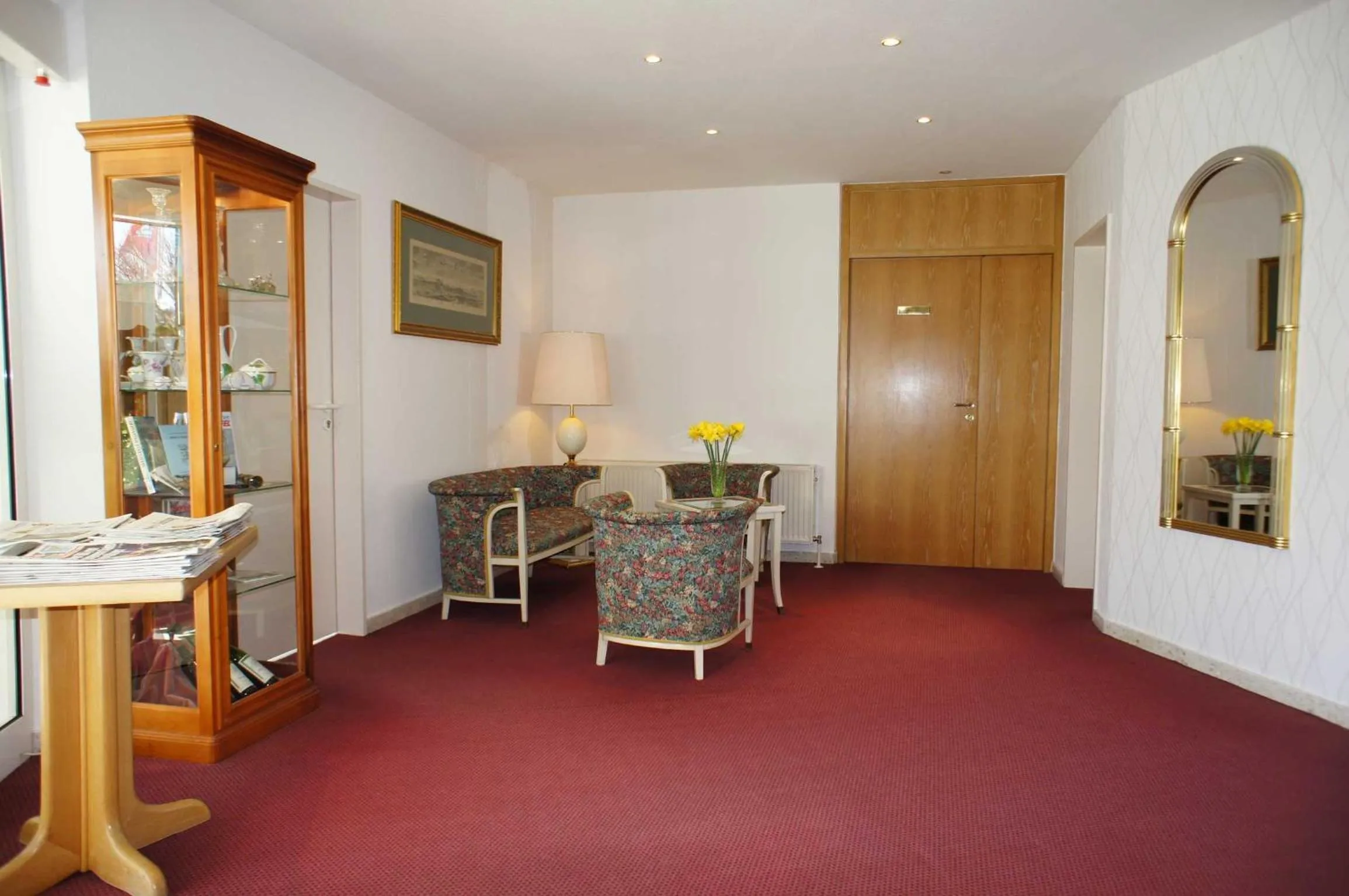 Lobby or reception in Hotel Pesterwitzer Siegel