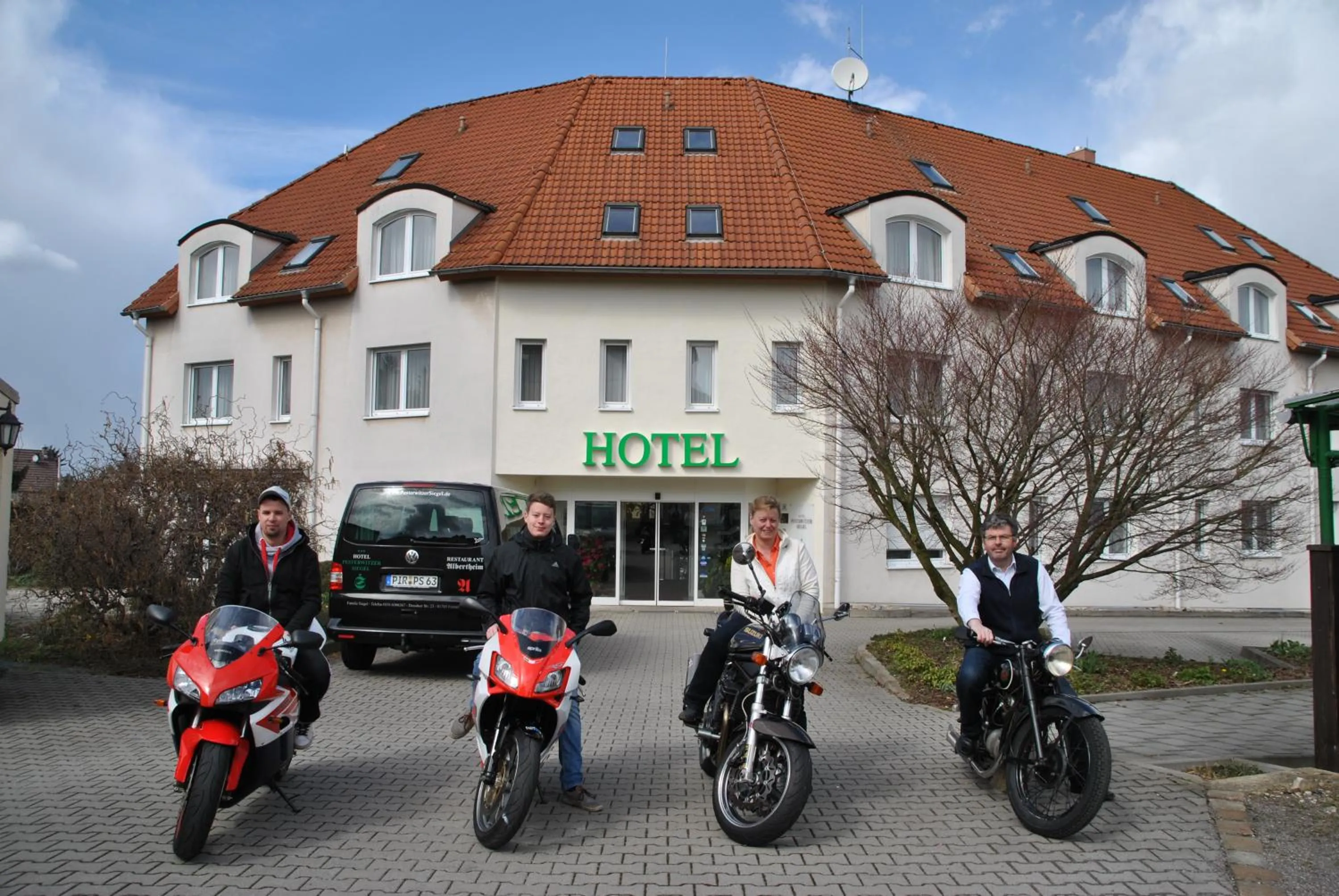 Family in Hotel Pesterwitzer Siegel