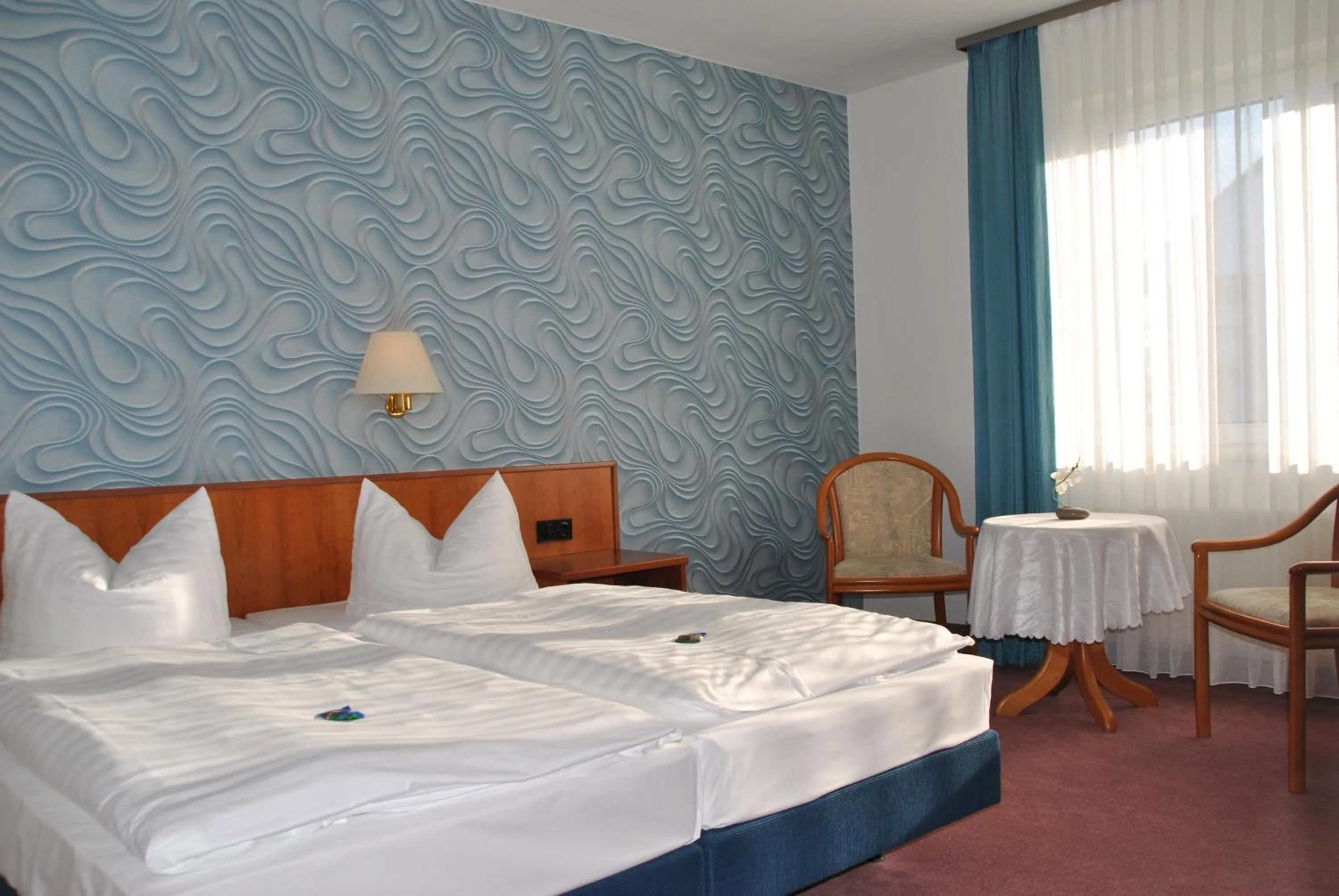 Bed in Hotel Pesterwitzer Siegel