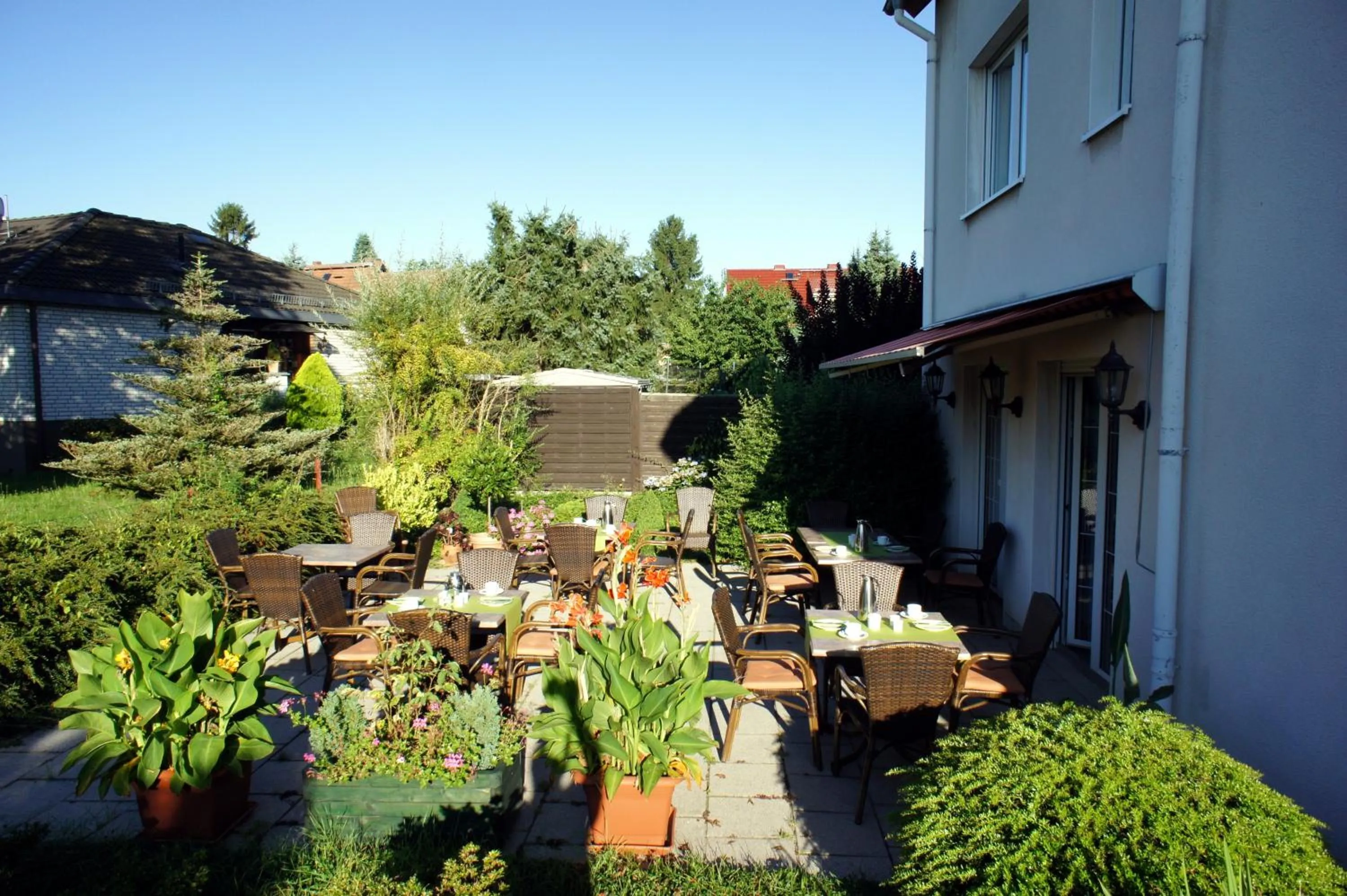 Balcony/Terrace in Hotel Pesterwitzer Siegel