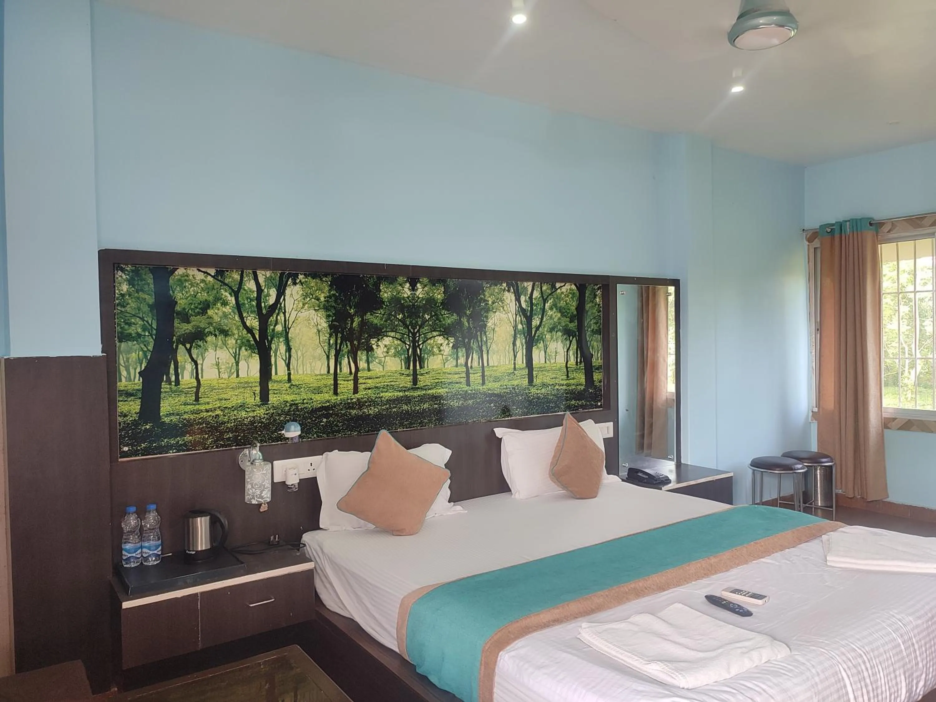 Bed in Maa Greenary View - A Holiday Resort