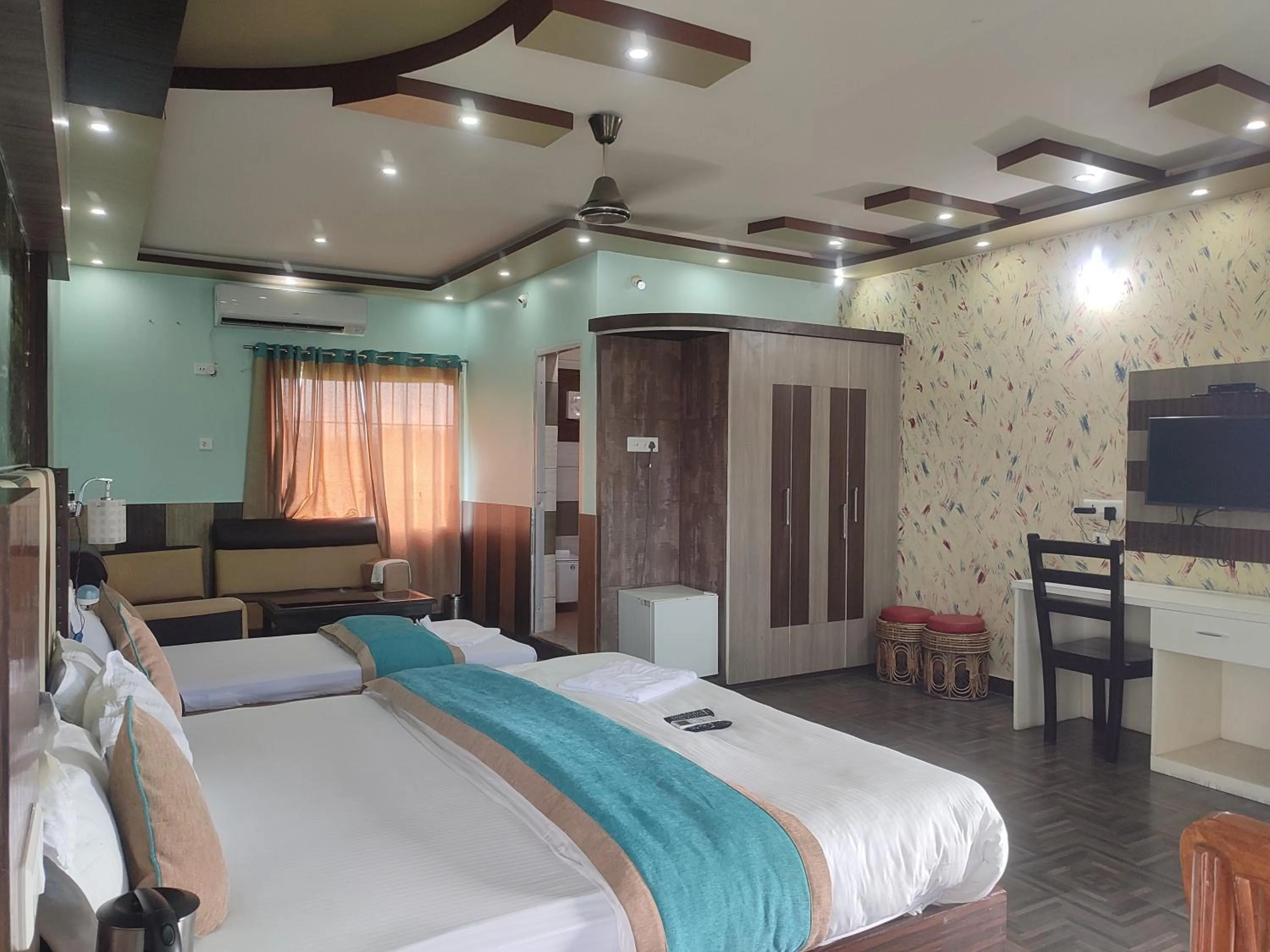 Bed in Maa Greenary View - A Holiday Resort