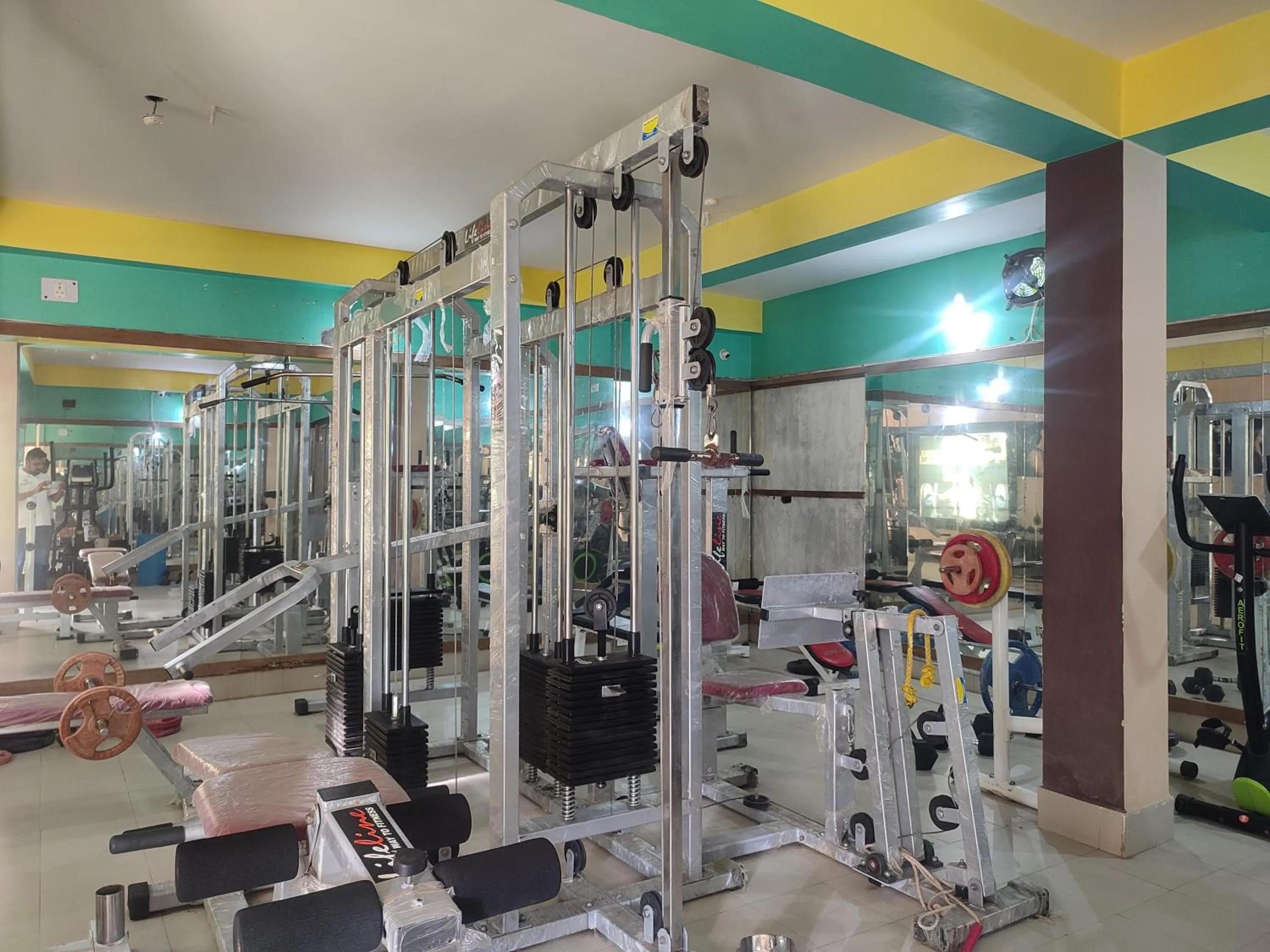 Fitness centre/facilities in Maa Greenary View - A Holiday Resort