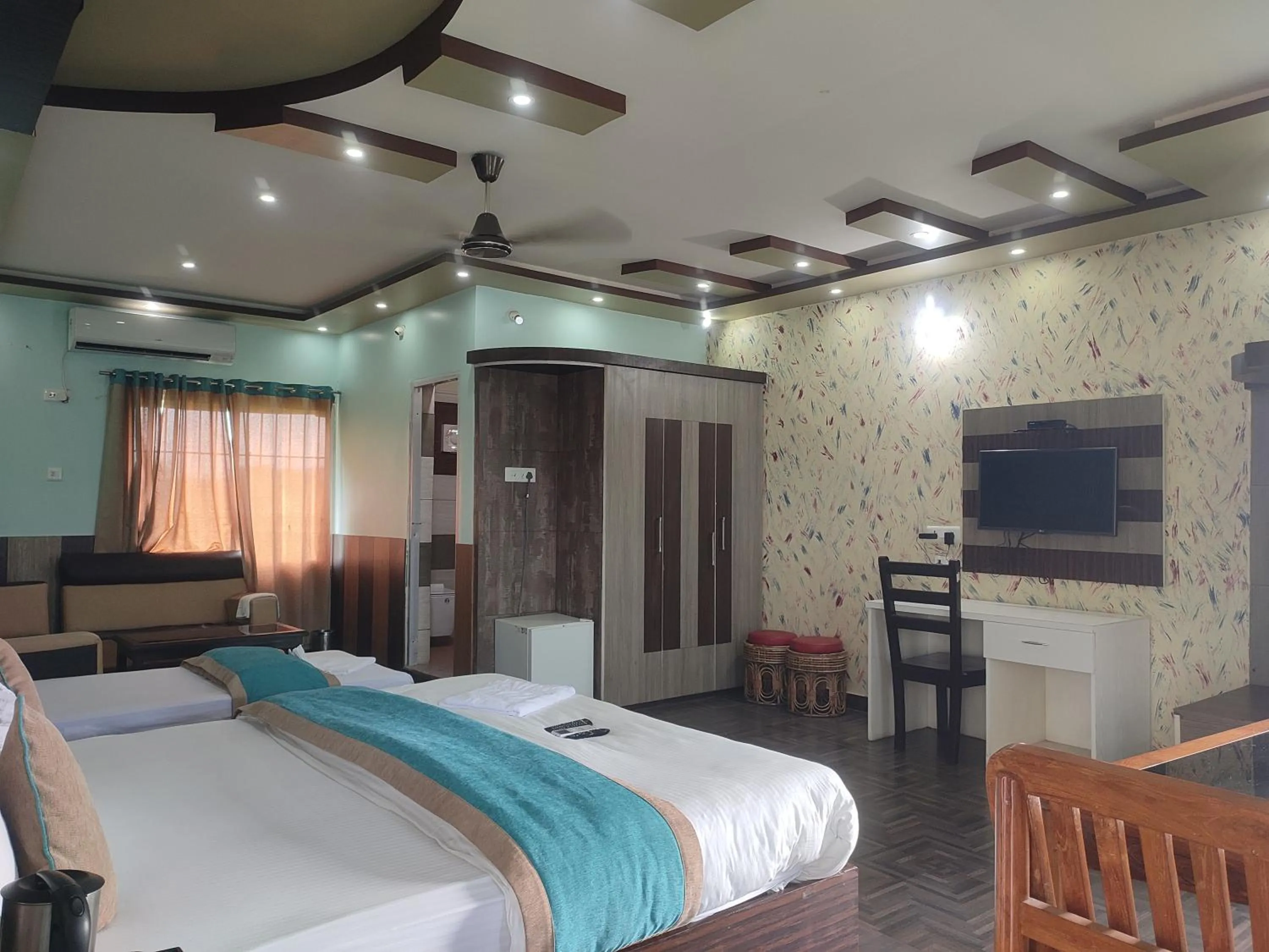 Bed in Maa Greenary View - A Holiday Resort