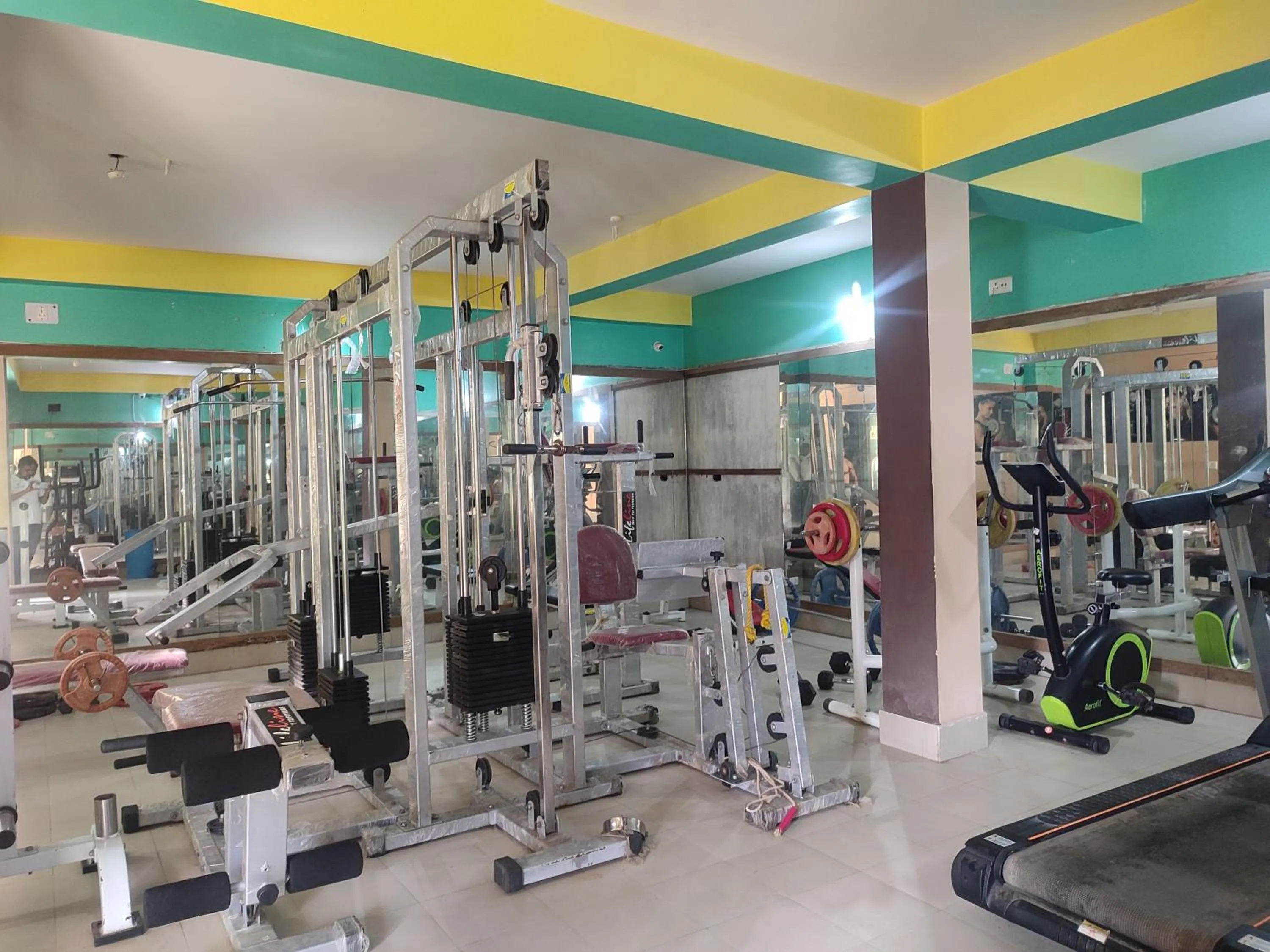 Fitness centre/facilities in Maa Greenary View - A Holiday Resort