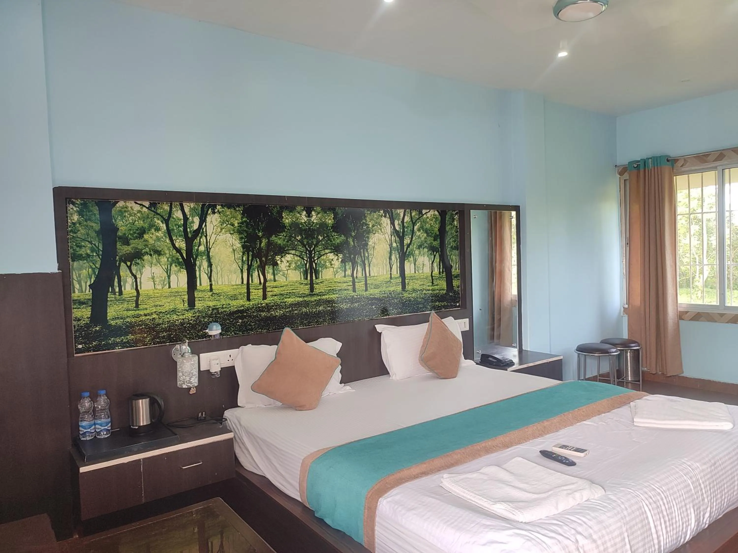 Bed in Maa Greenary View - A Holiday Resort