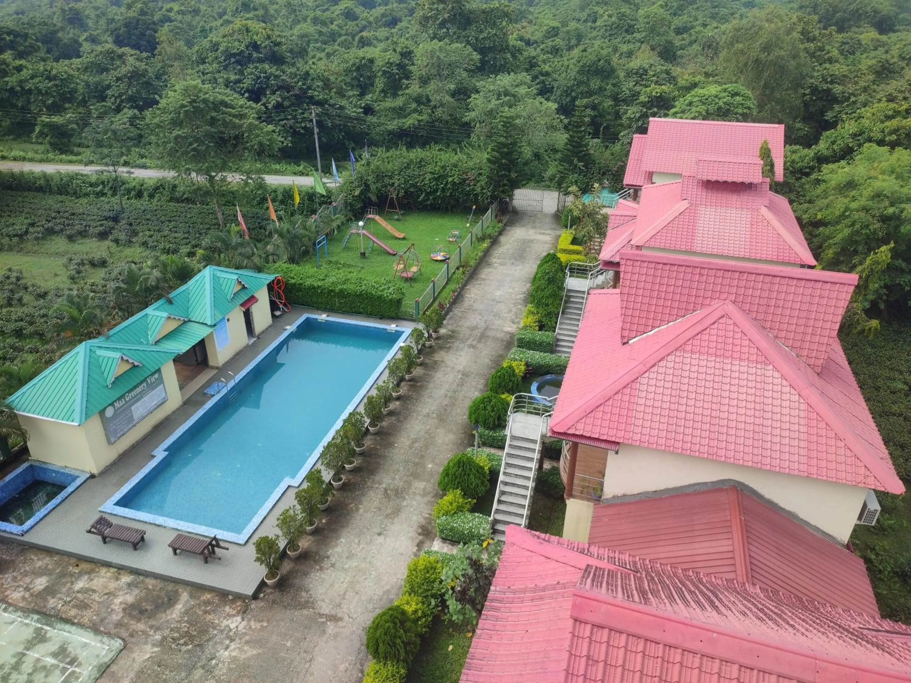 Property building in Maa Greenary View - A Holiday Resort