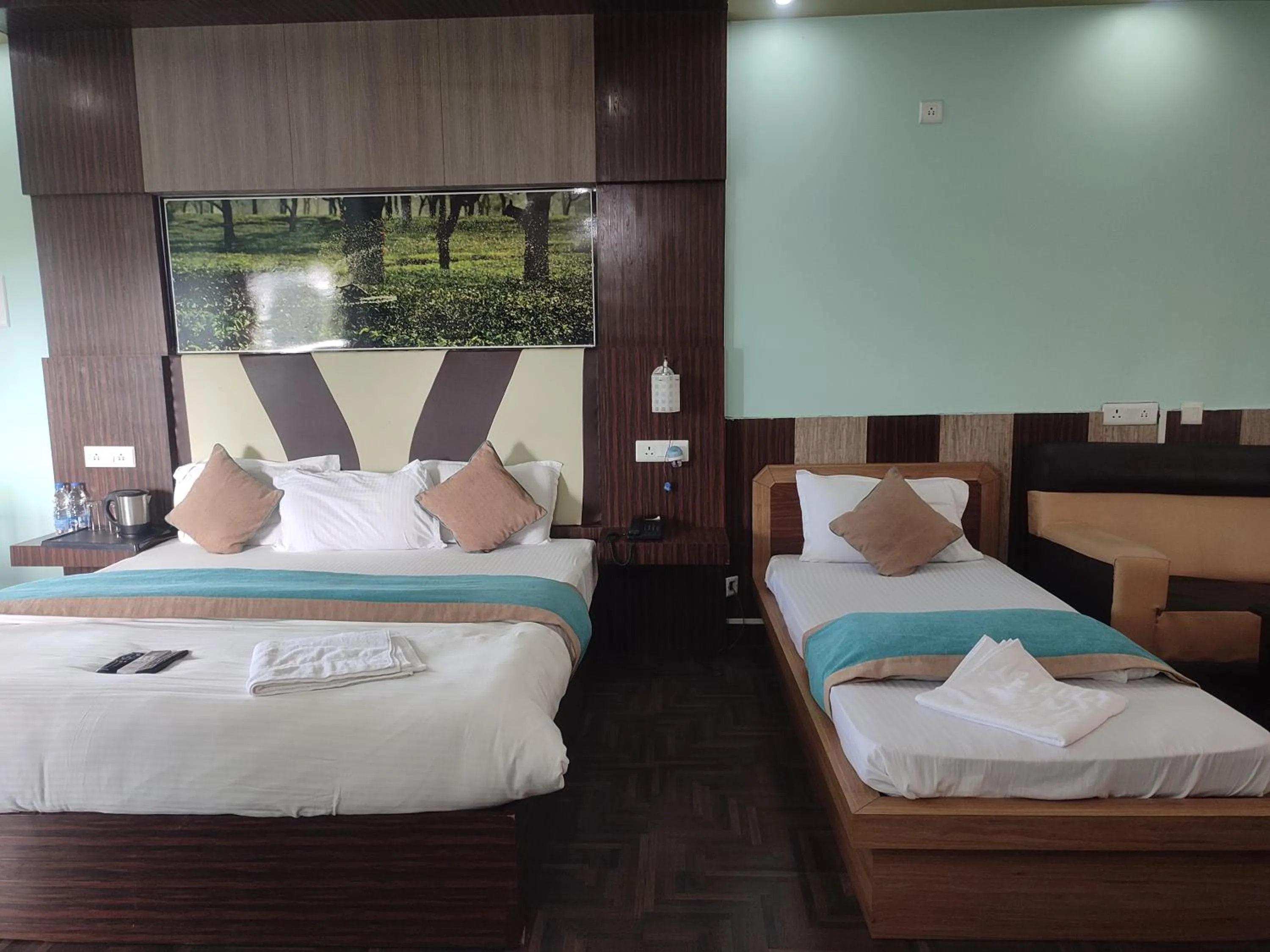 Bed in Maa Greenary View - A Holiday Resort