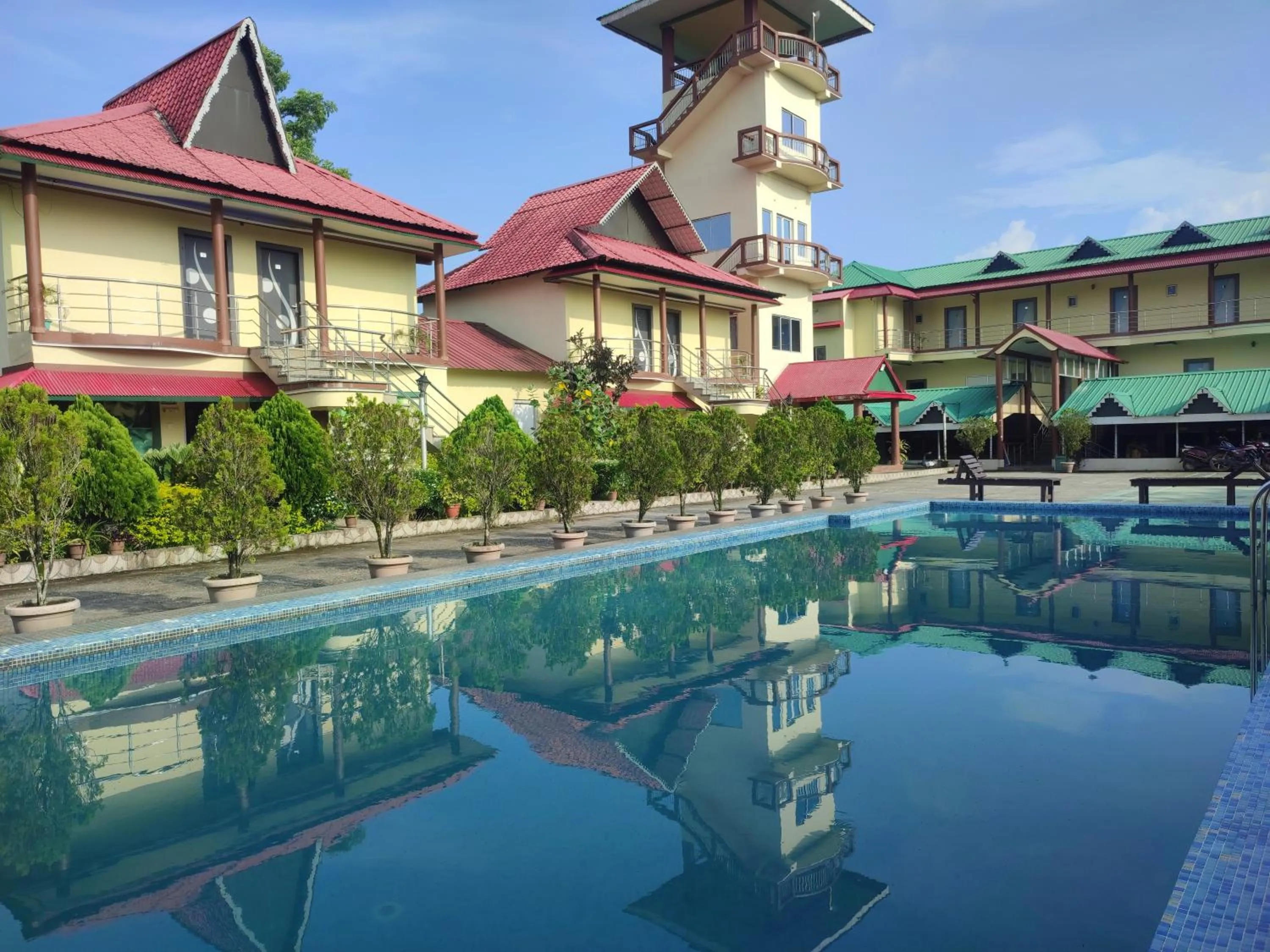 Property building in Maa Greenary View - A Holiday Resort