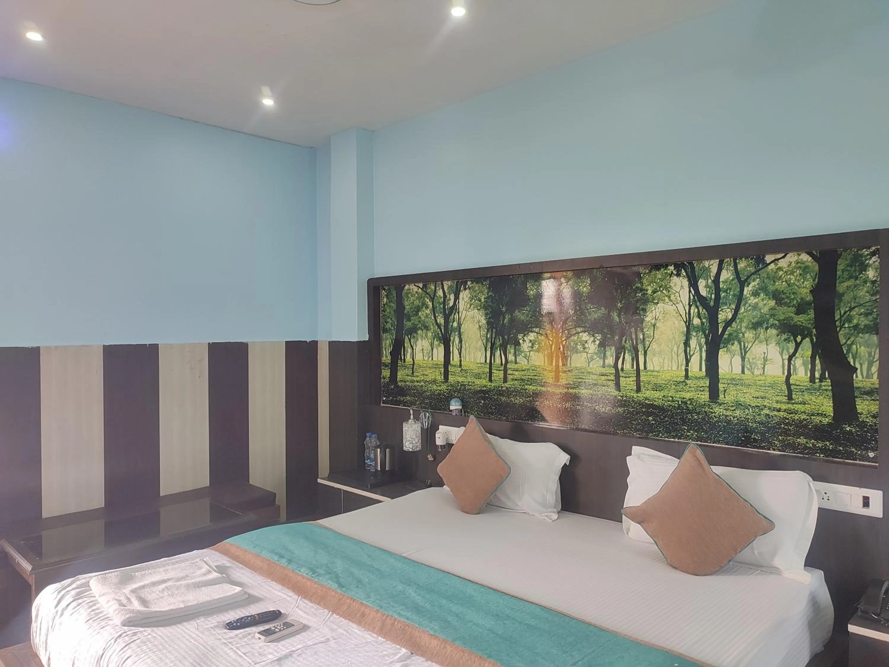 Bed in Maa Greenary View - A Holiday Resort