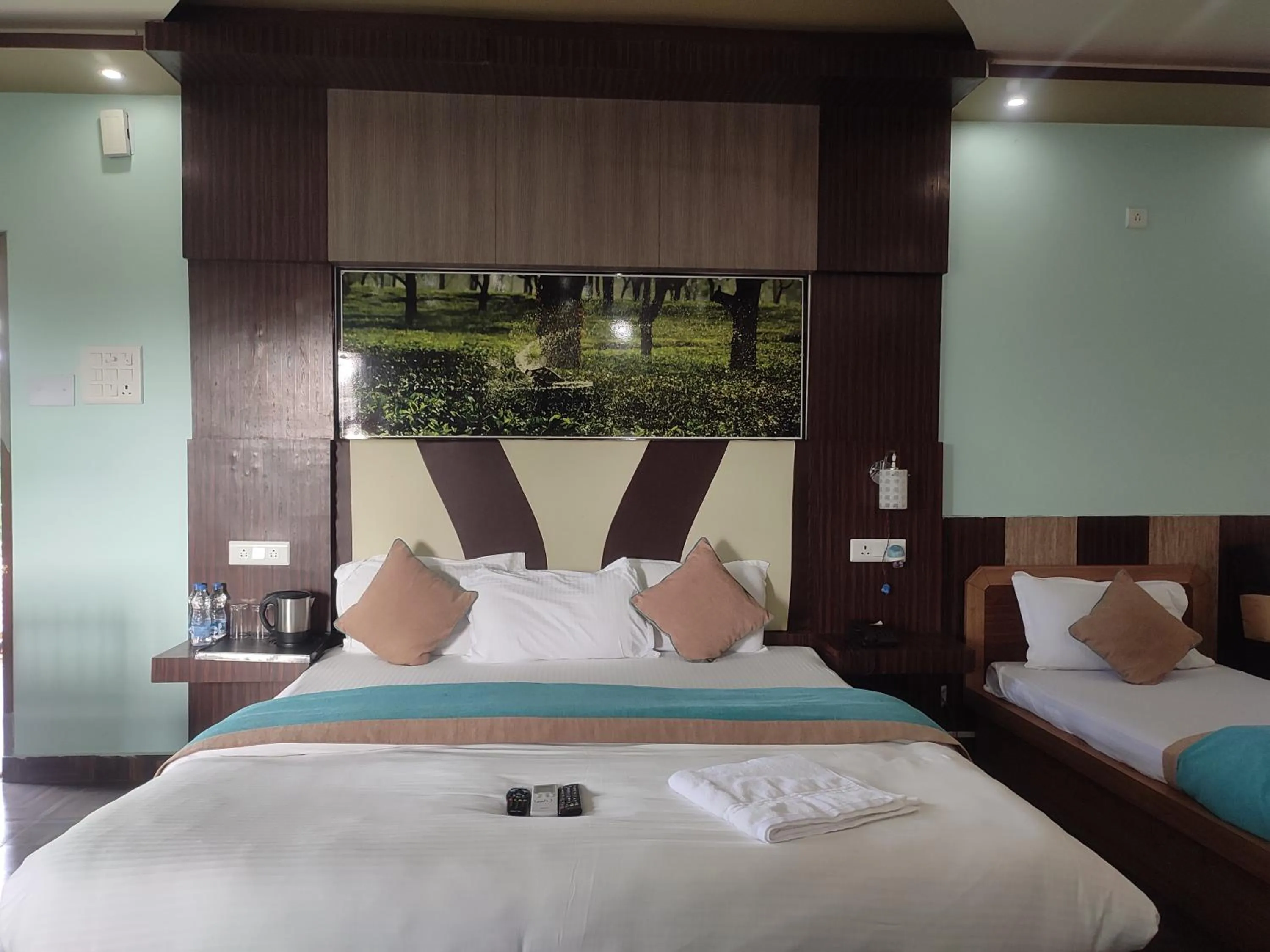 Bed in Maa Greenary View - A Holiday Resort