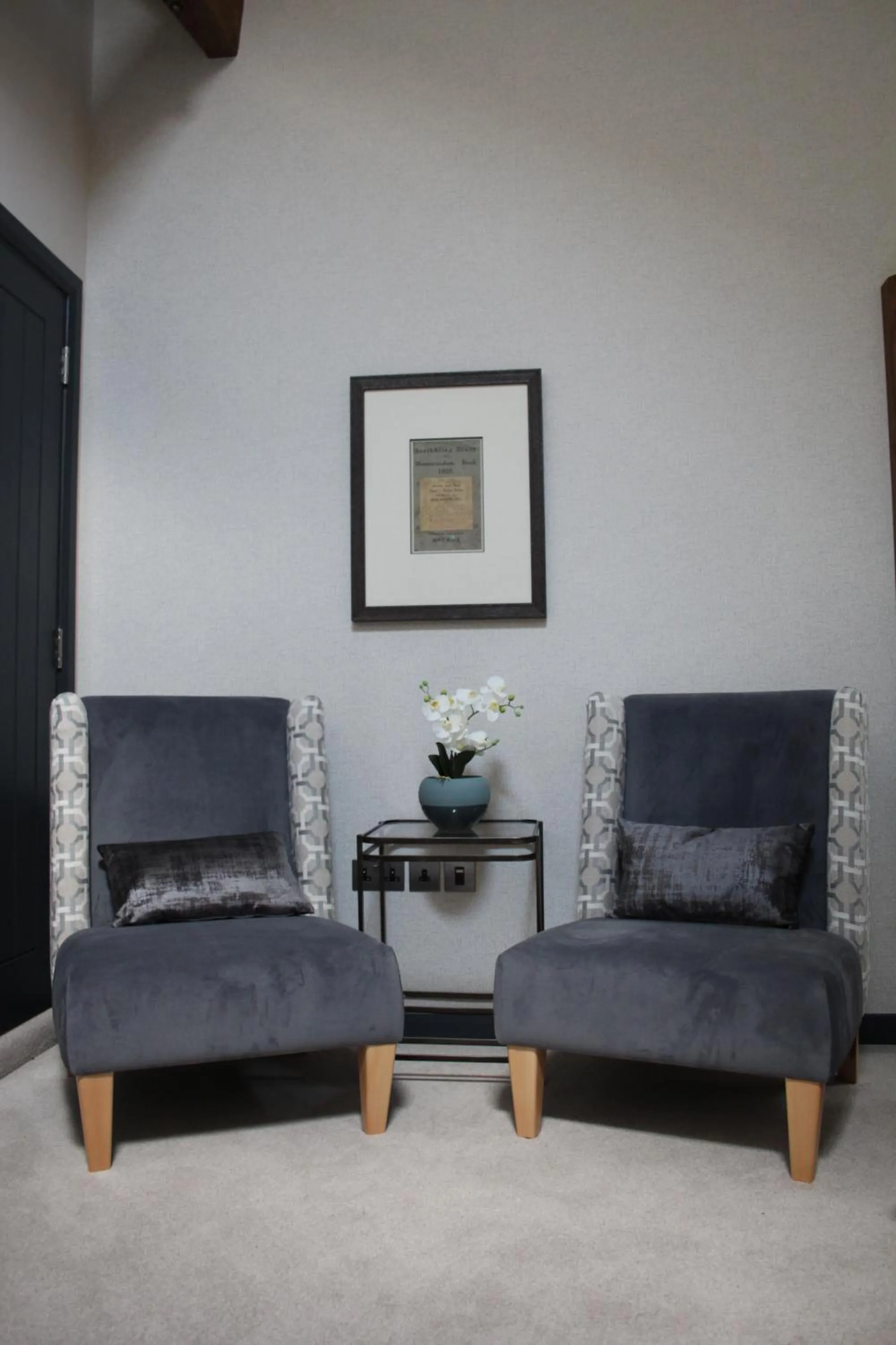 Seating area in The Merchant's Yard