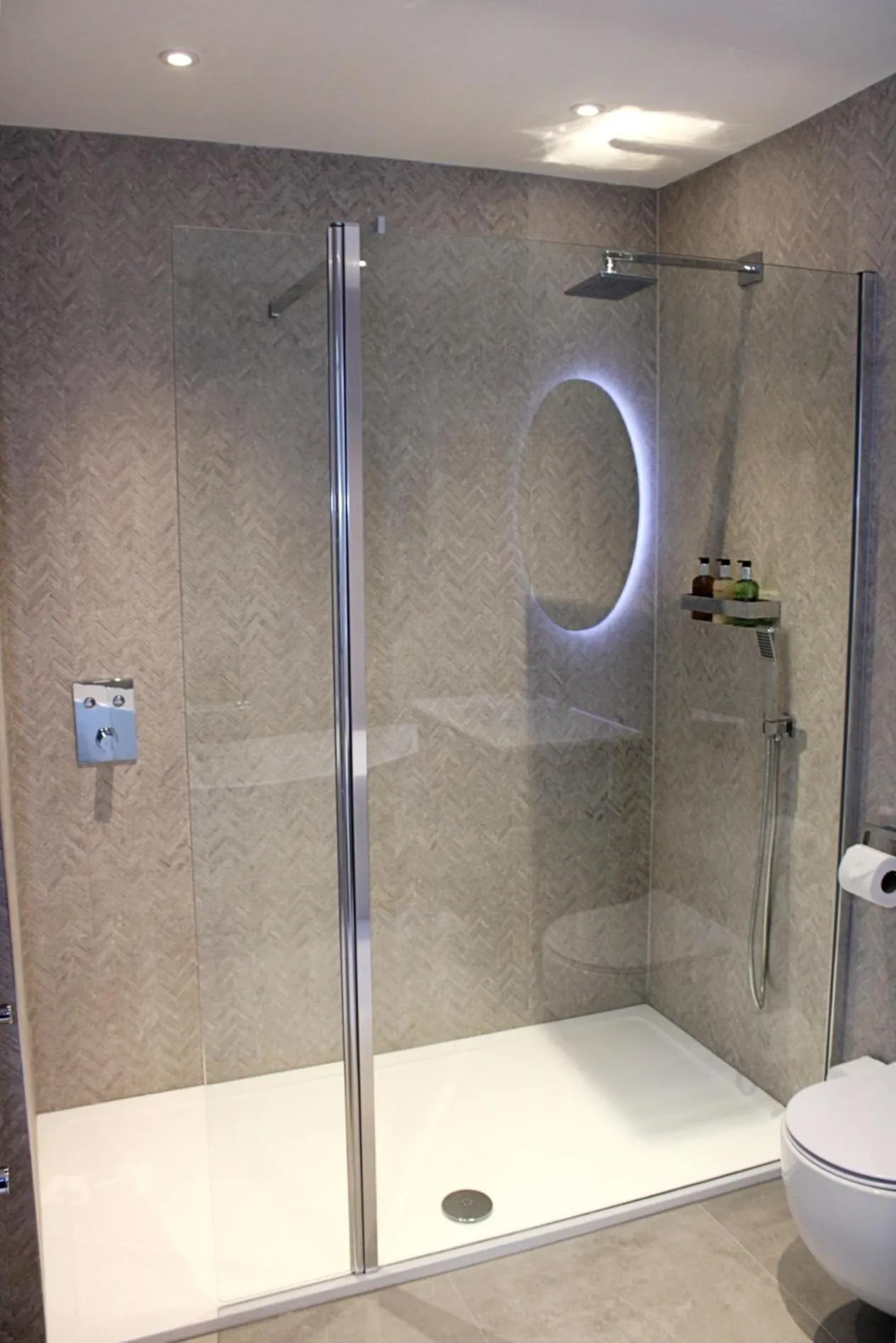 Shower in The Merchant's Yard