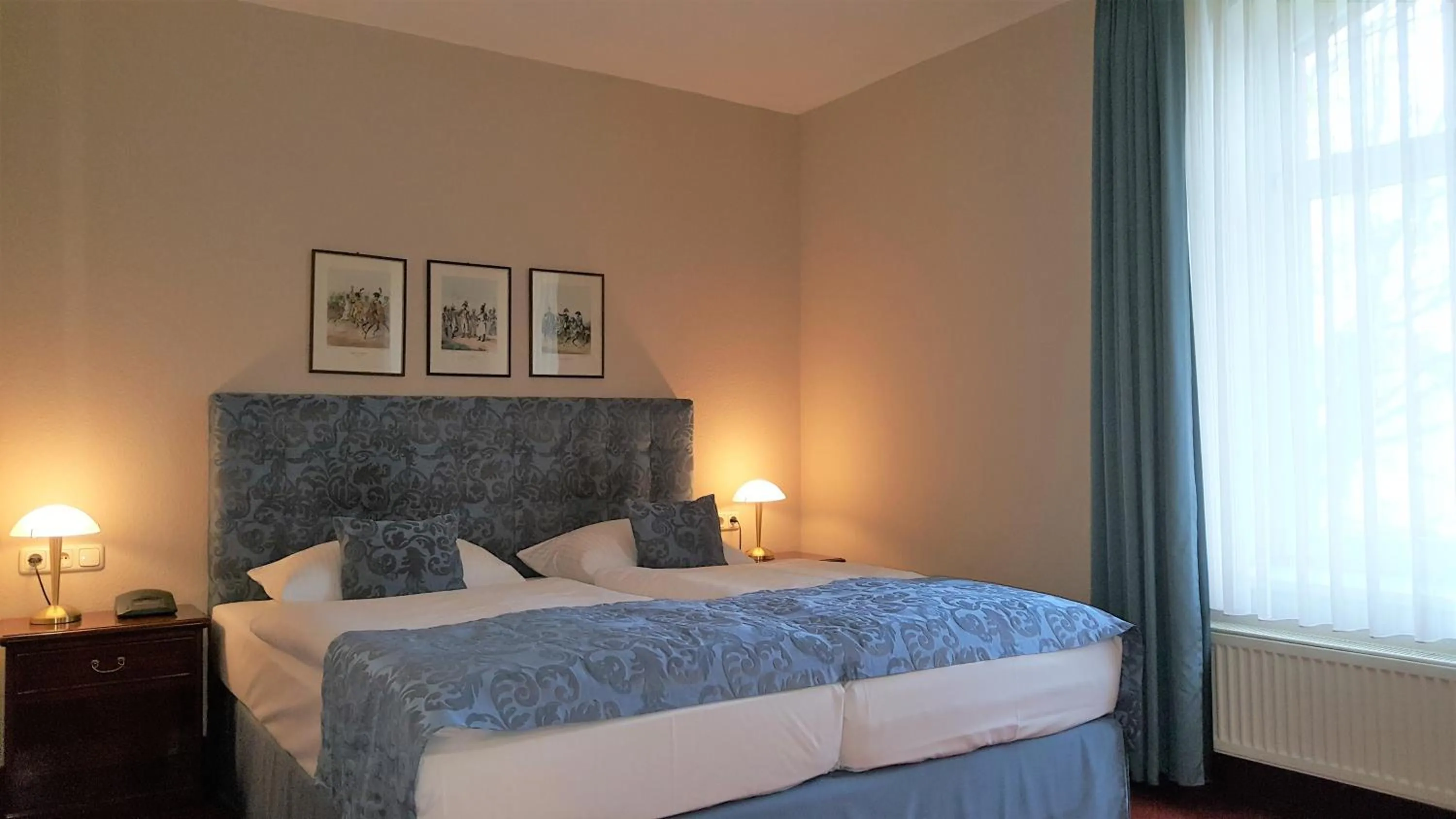 Bed in Villa Knobelsdorff