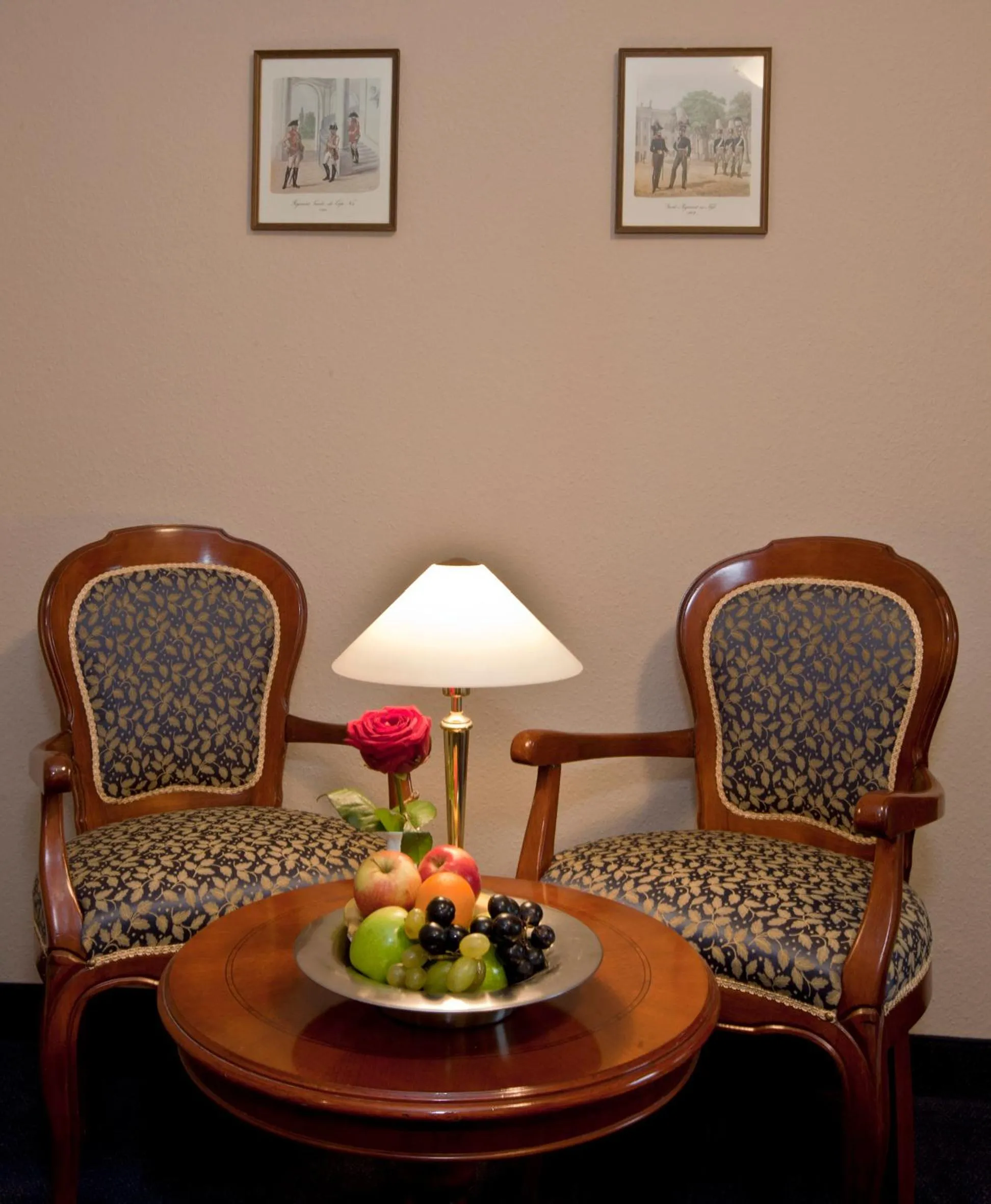 Seating area in Villa Knobelsdorff