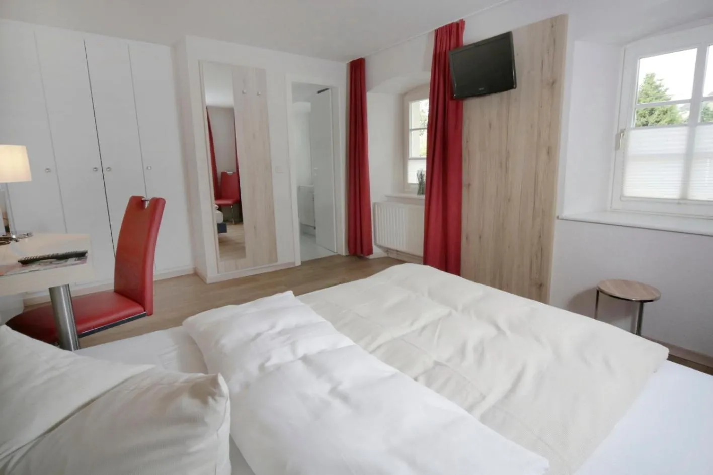 Guests, Bed in Landidyll Hotel Erbgericht Tautewalde