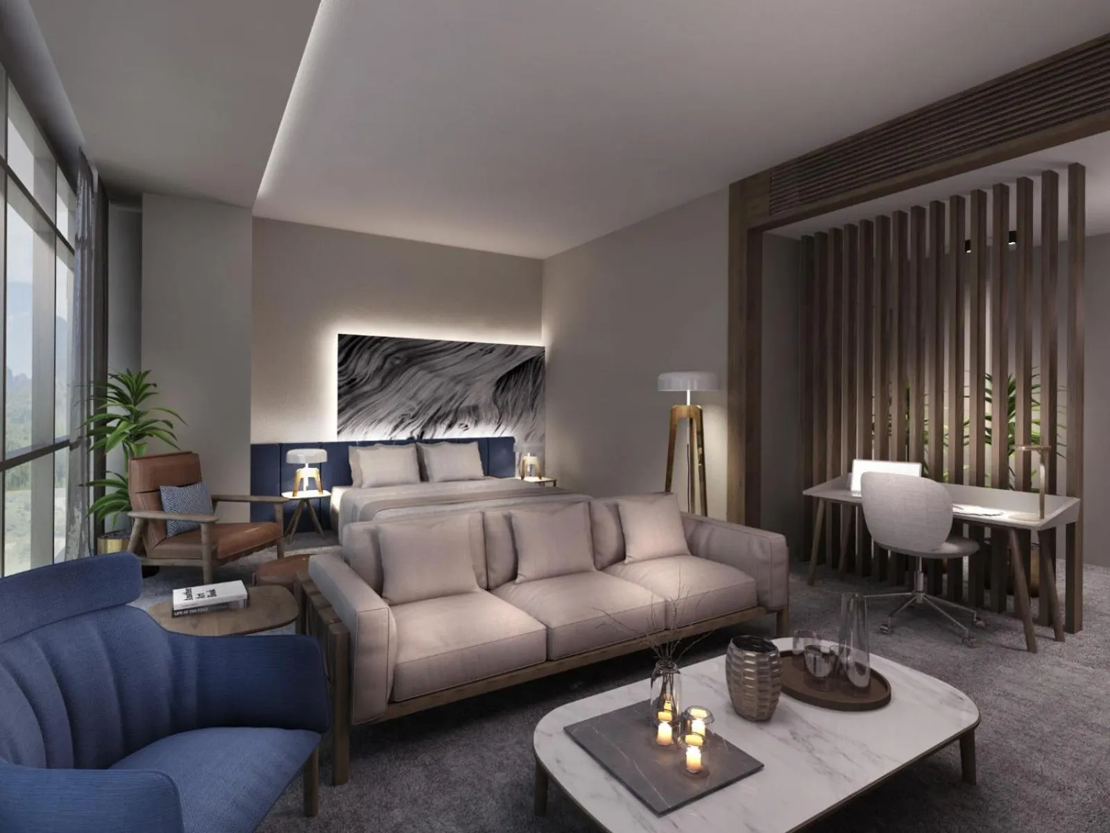 Seating area in Park Dedeman Kastamonu