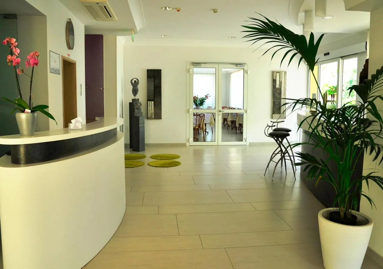 Lobby or reception in Hotel Lugano