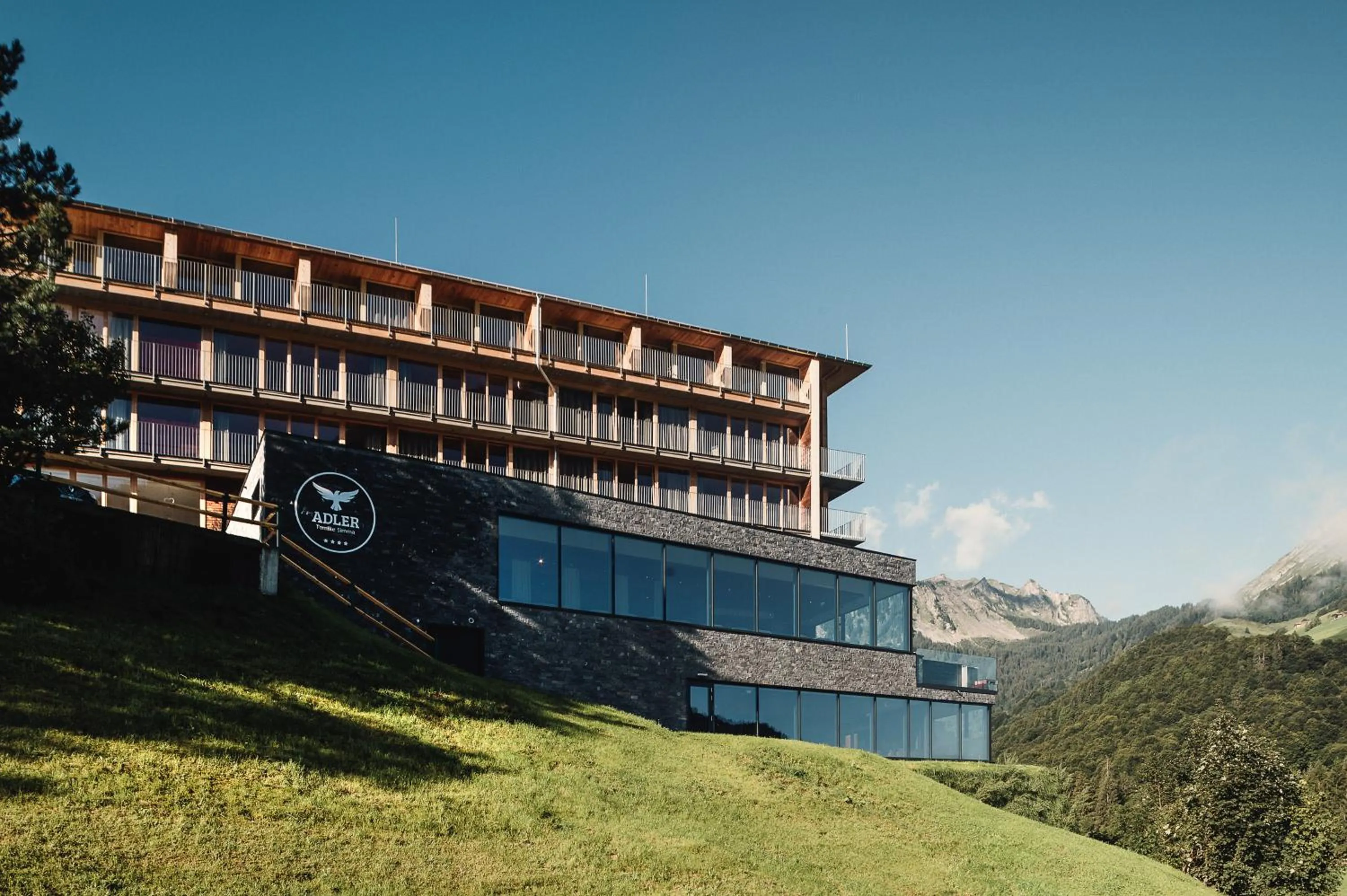 Property building in Hotel Adler