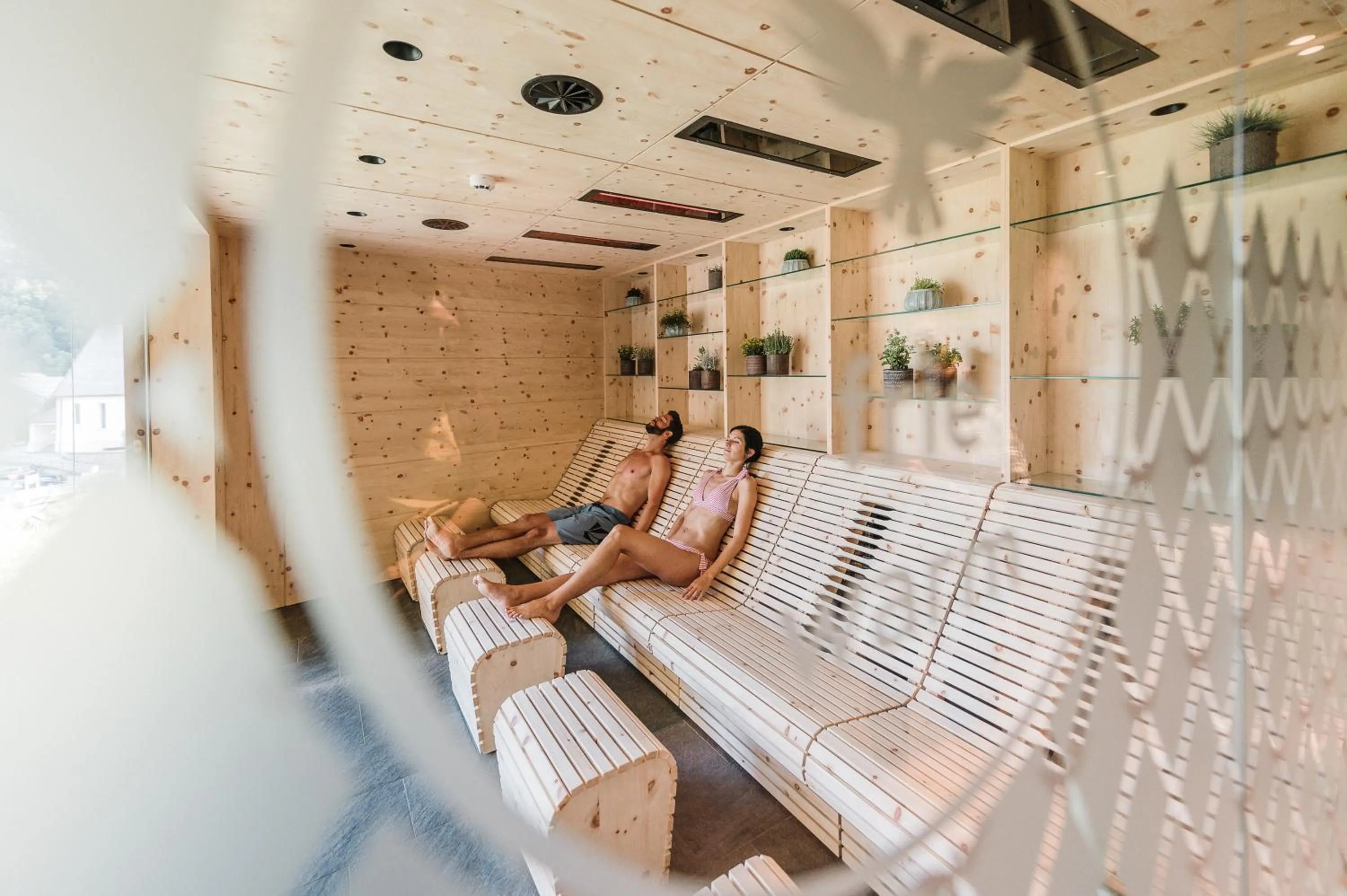 Sauna in Hotel Adler