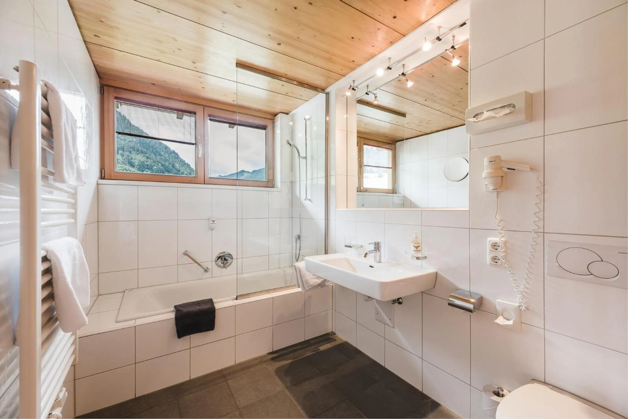 Shower in Hotel Adler