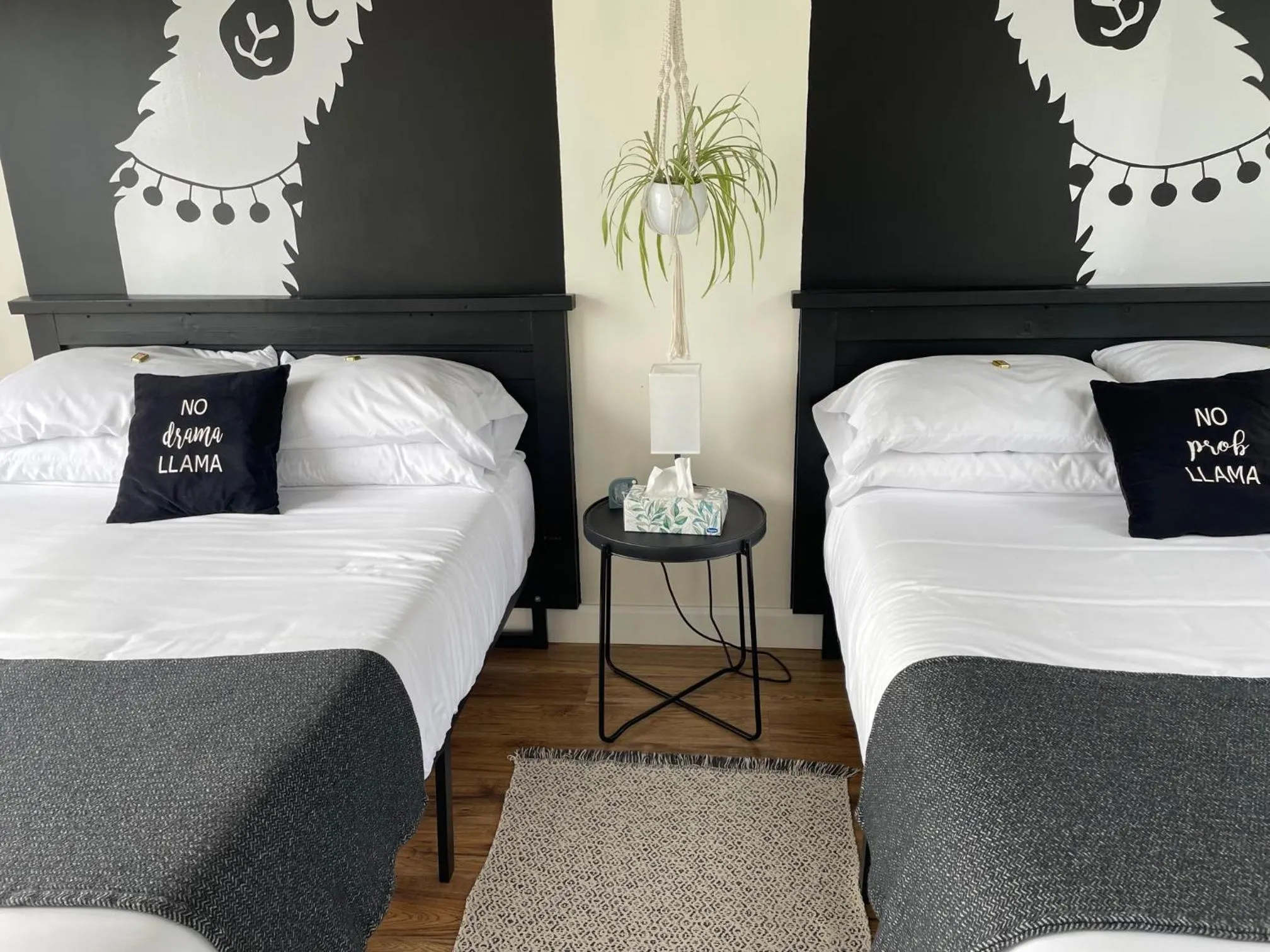 Bed in The Marmalade Motel