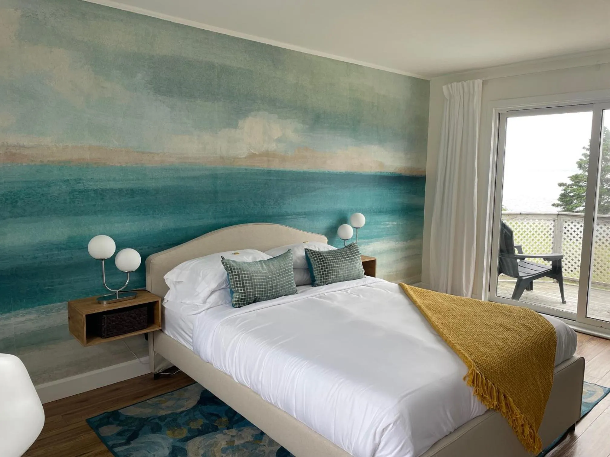 Bed in The Marmalade Motel