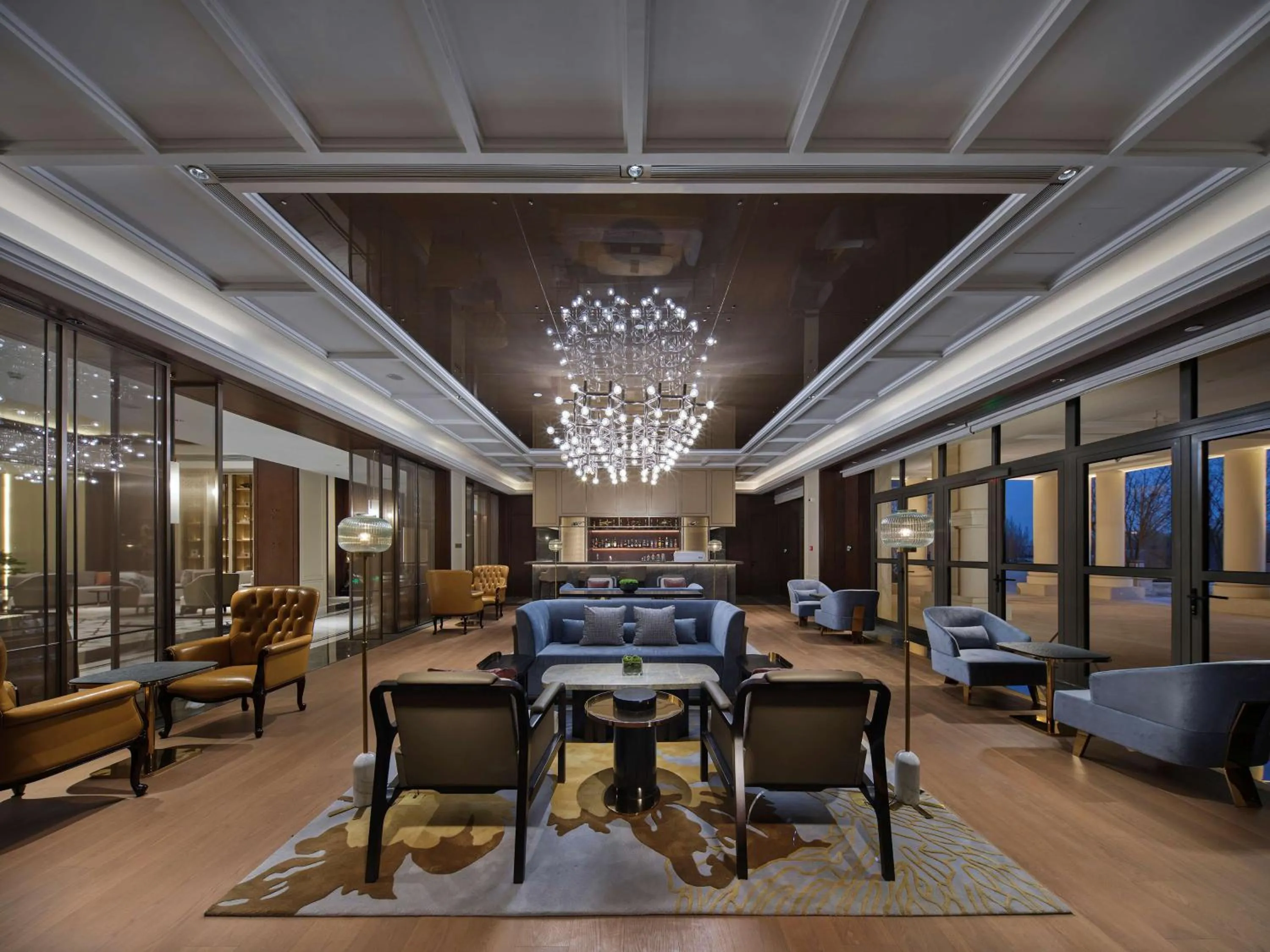 Lobby or reception in Hollick Hotel Wen'An, Tapestry Collection By Hilton