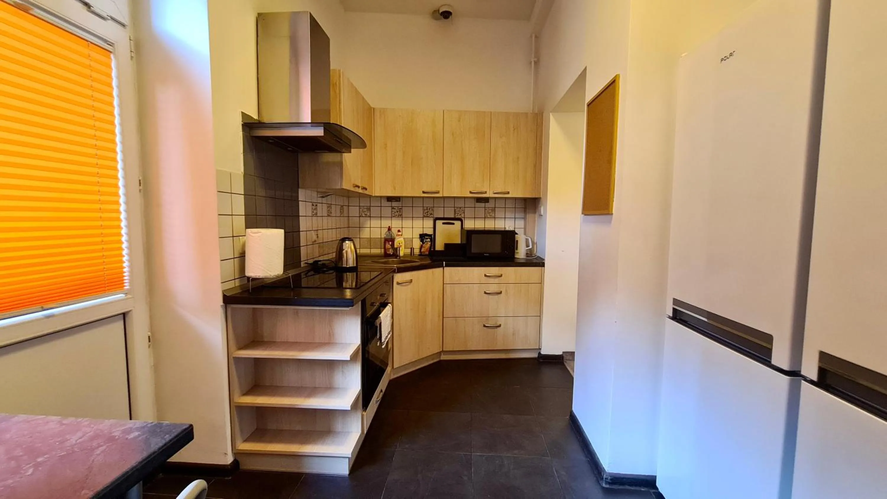 Kitchen or kitchenette in Hostel Moderna Rest