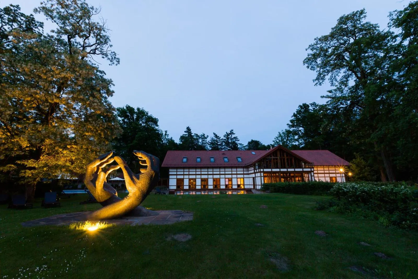 Property building in Hotel Gut Klostermühle natur resort & medical spa
