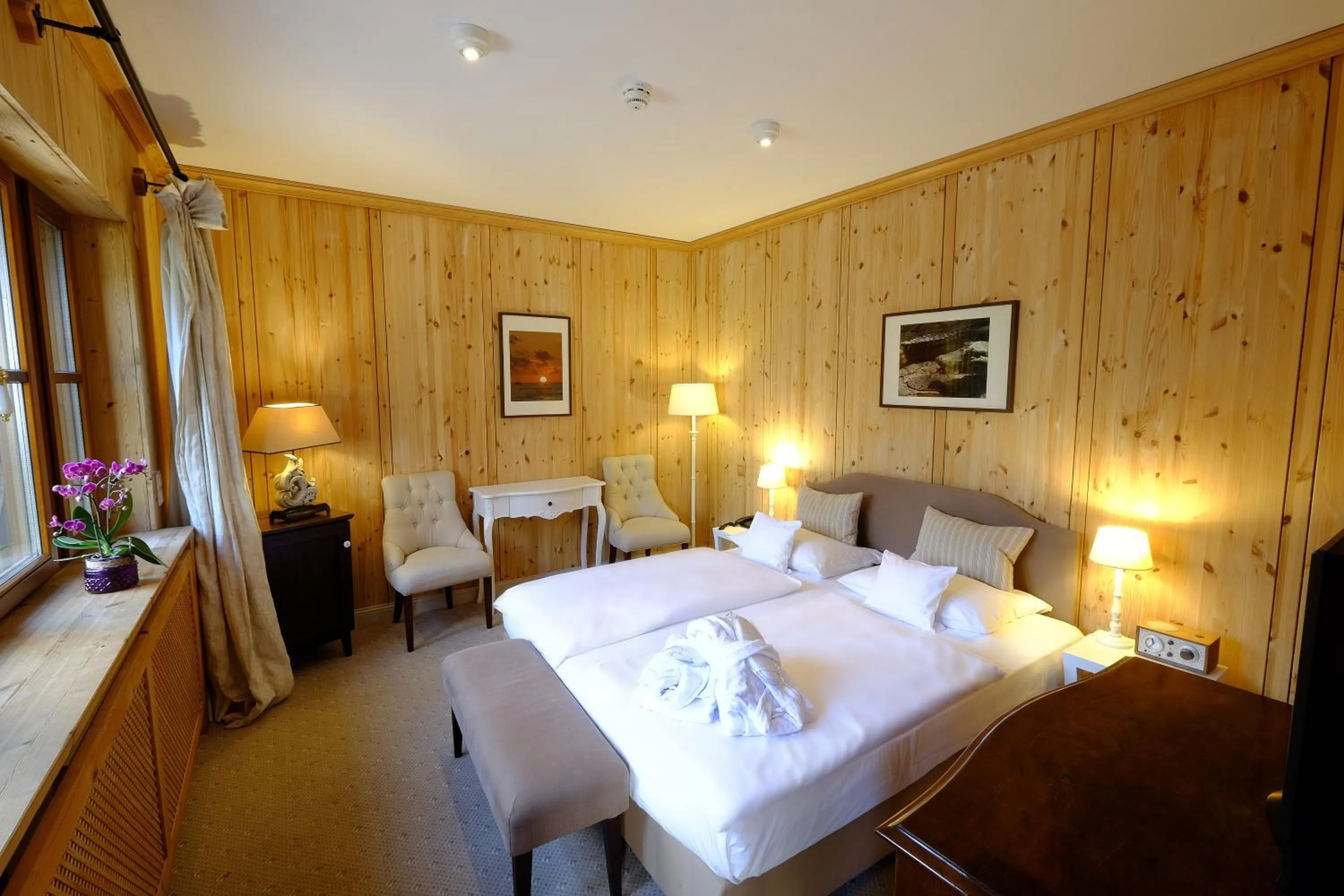 Bed in Hotel Gut Klostermühle natur resort & medical spa