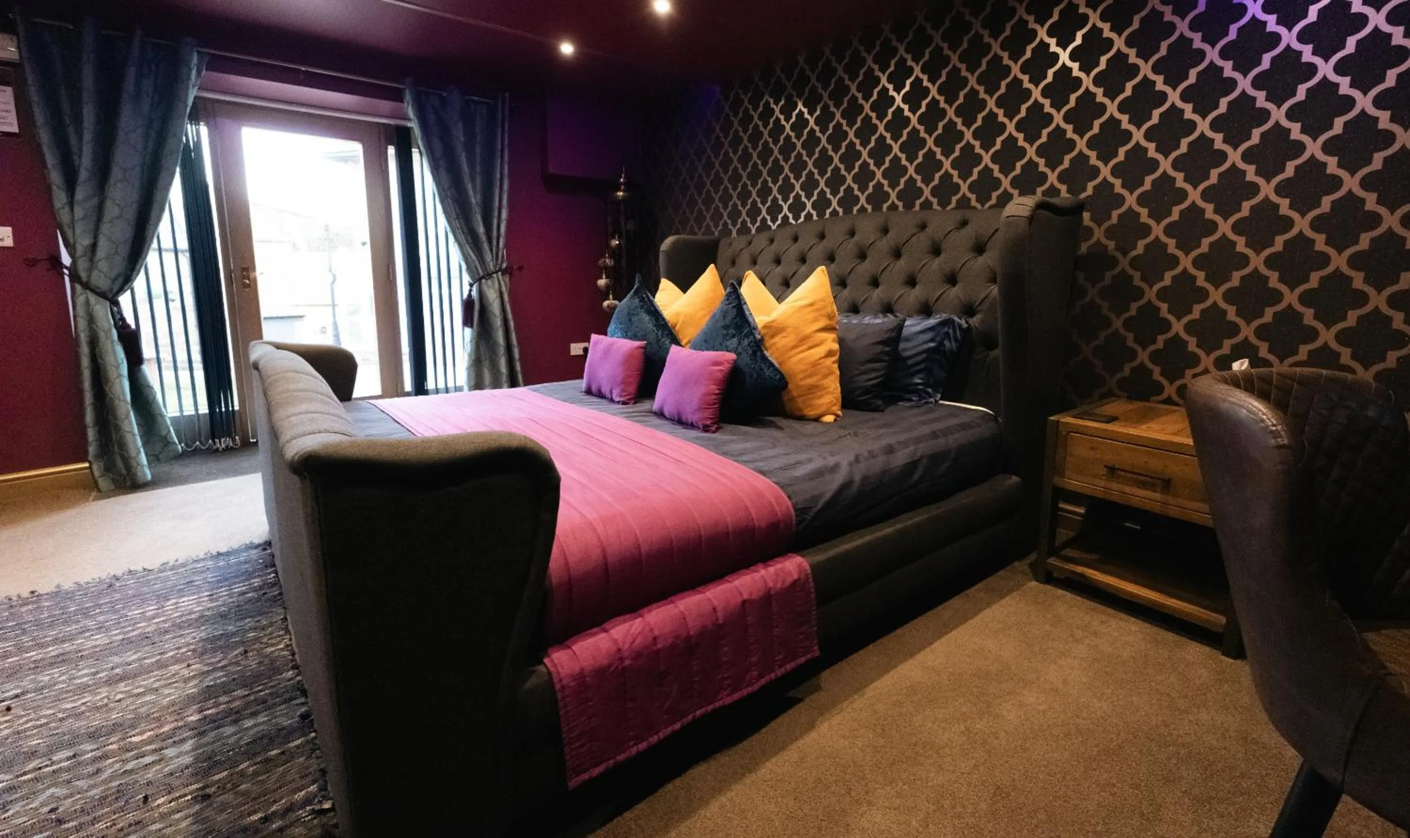 Bedroom, Bed in St Hildas Complex