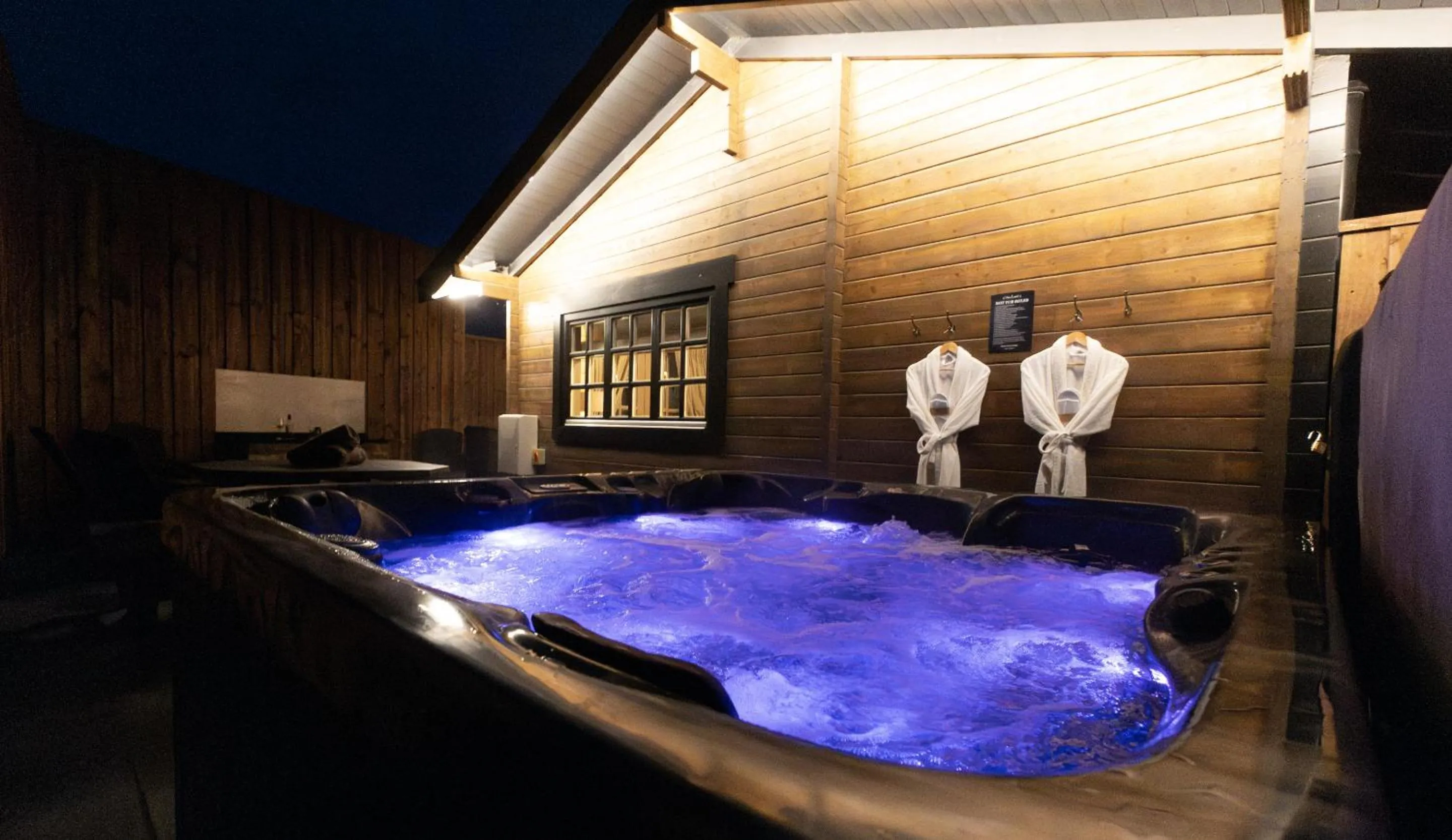 Hot Tub in St Hildas Complex