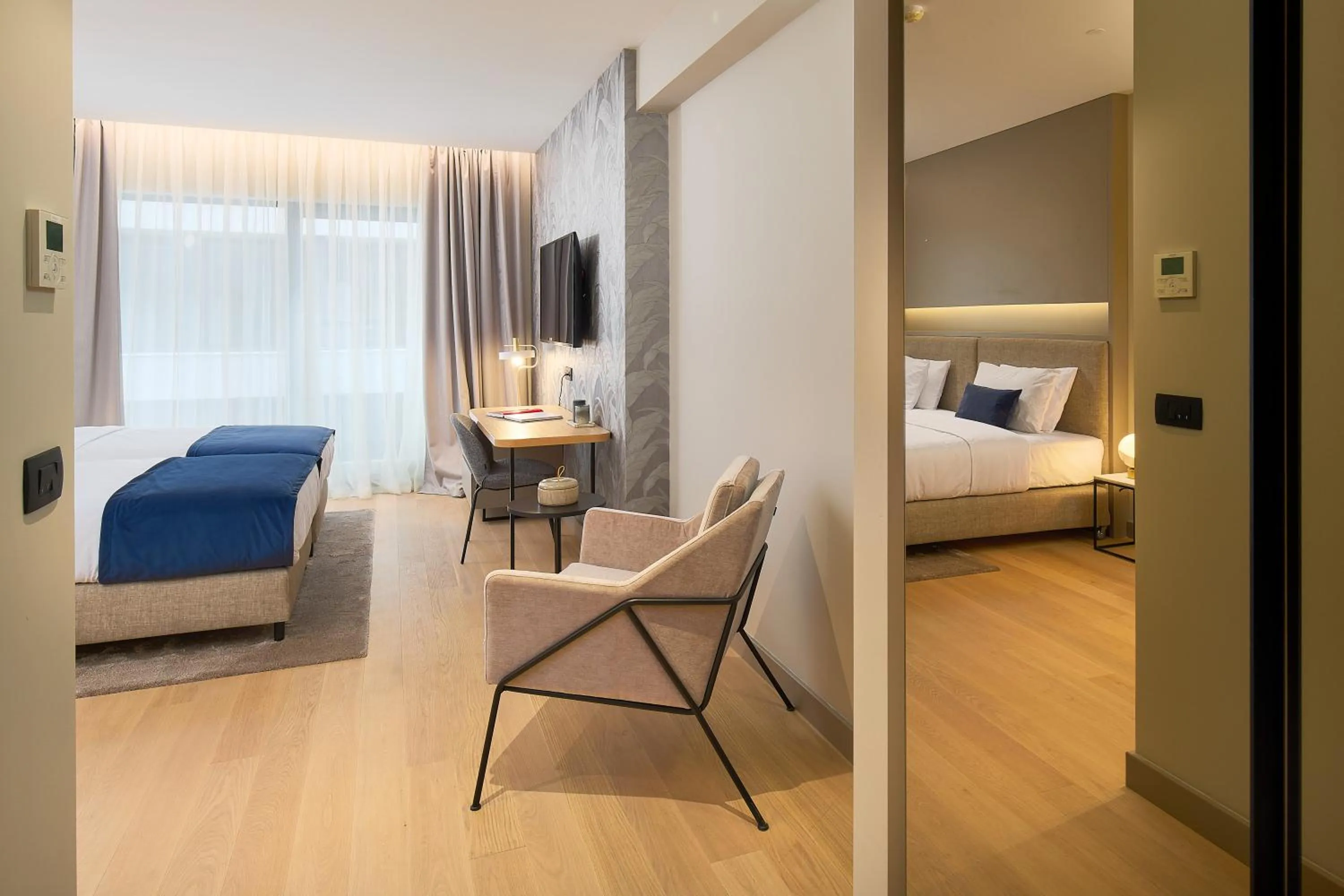 TV and multimedia, Bed in Boutique Hotel Porto