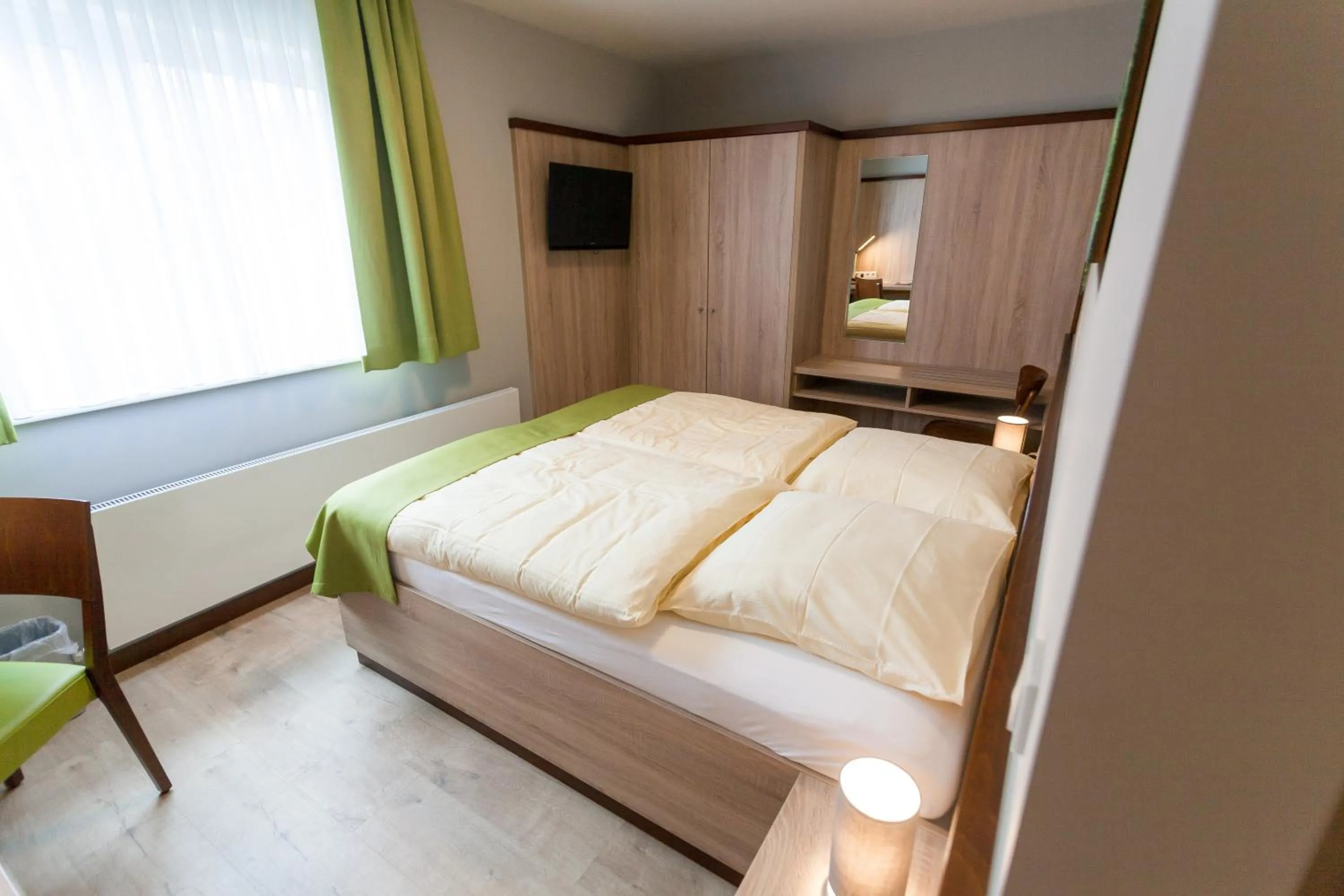 Photo of the whole room, Bed in Hotel Restaurant Lüdenbach