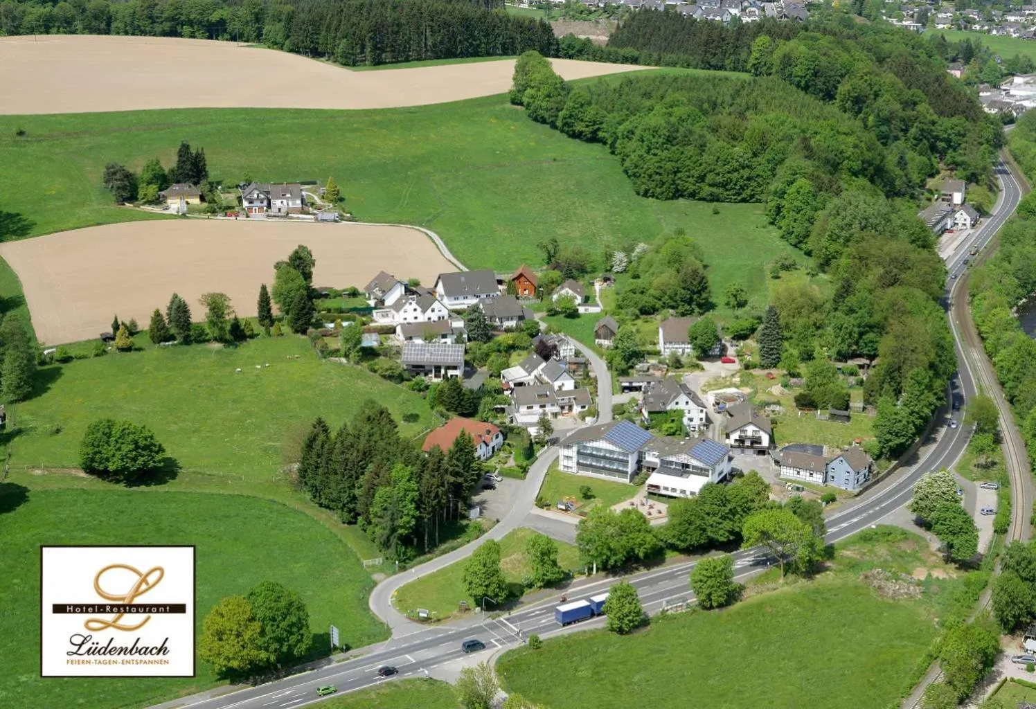 Property building in Hotel Restaurant Lüdenbach