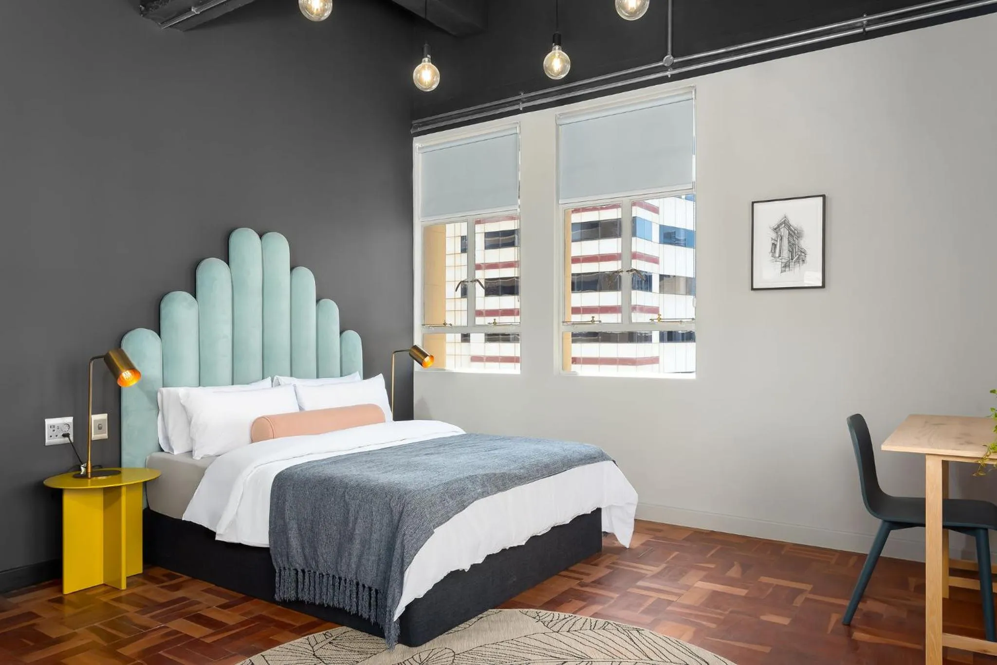 Photo of the whole room, Bed in BlackBrick Cape Town Foreshore