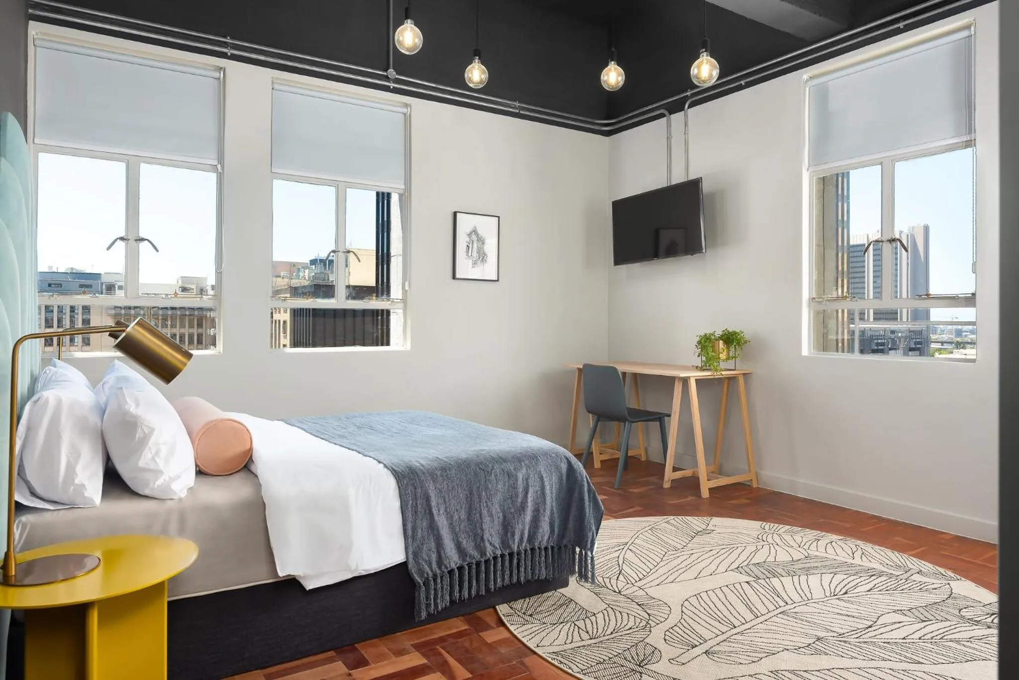 Bed in BlackBrick Cape Town Foreshore