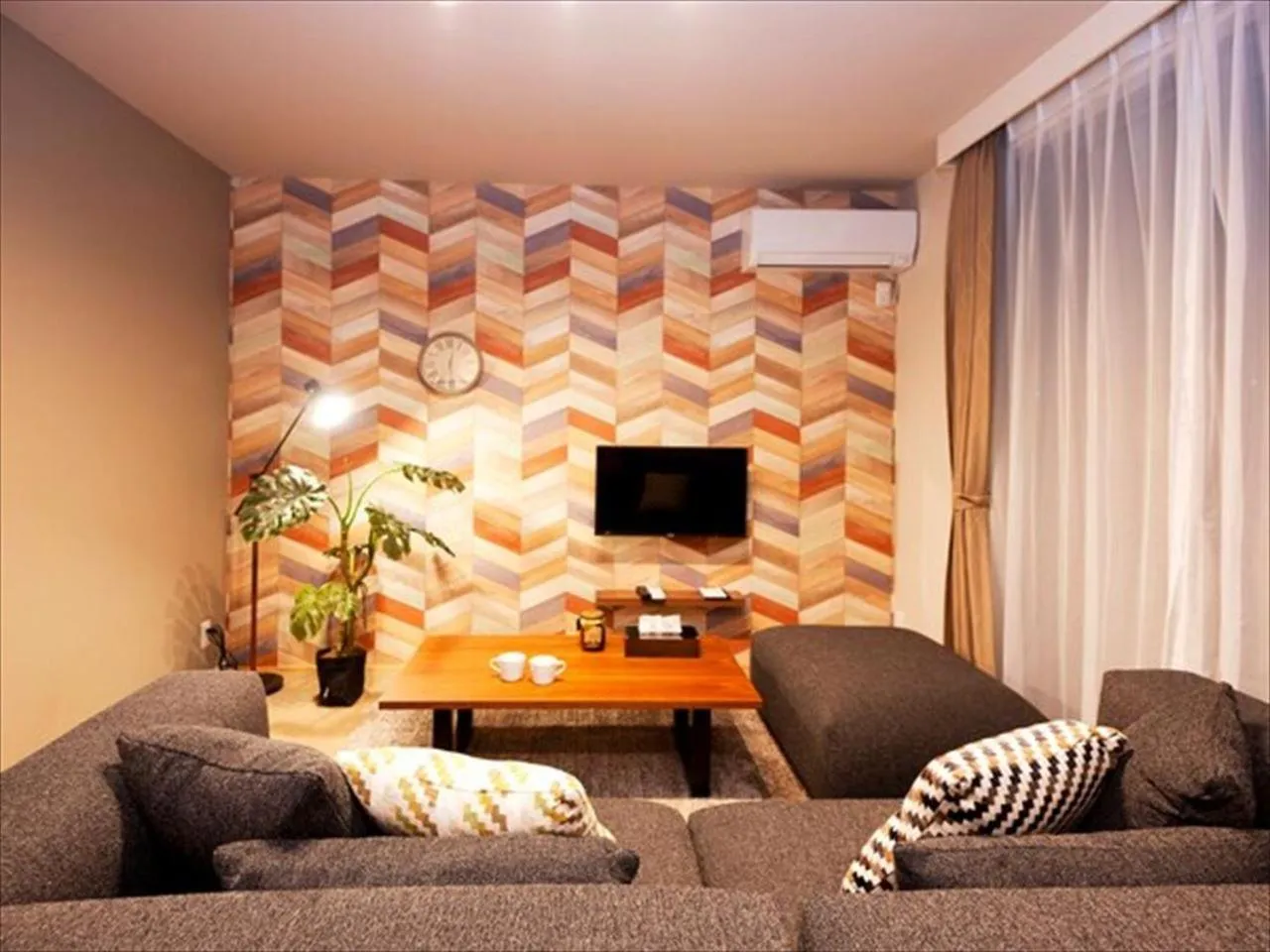 Living room in Vicoletto Inn Hakata Sumiyoshi