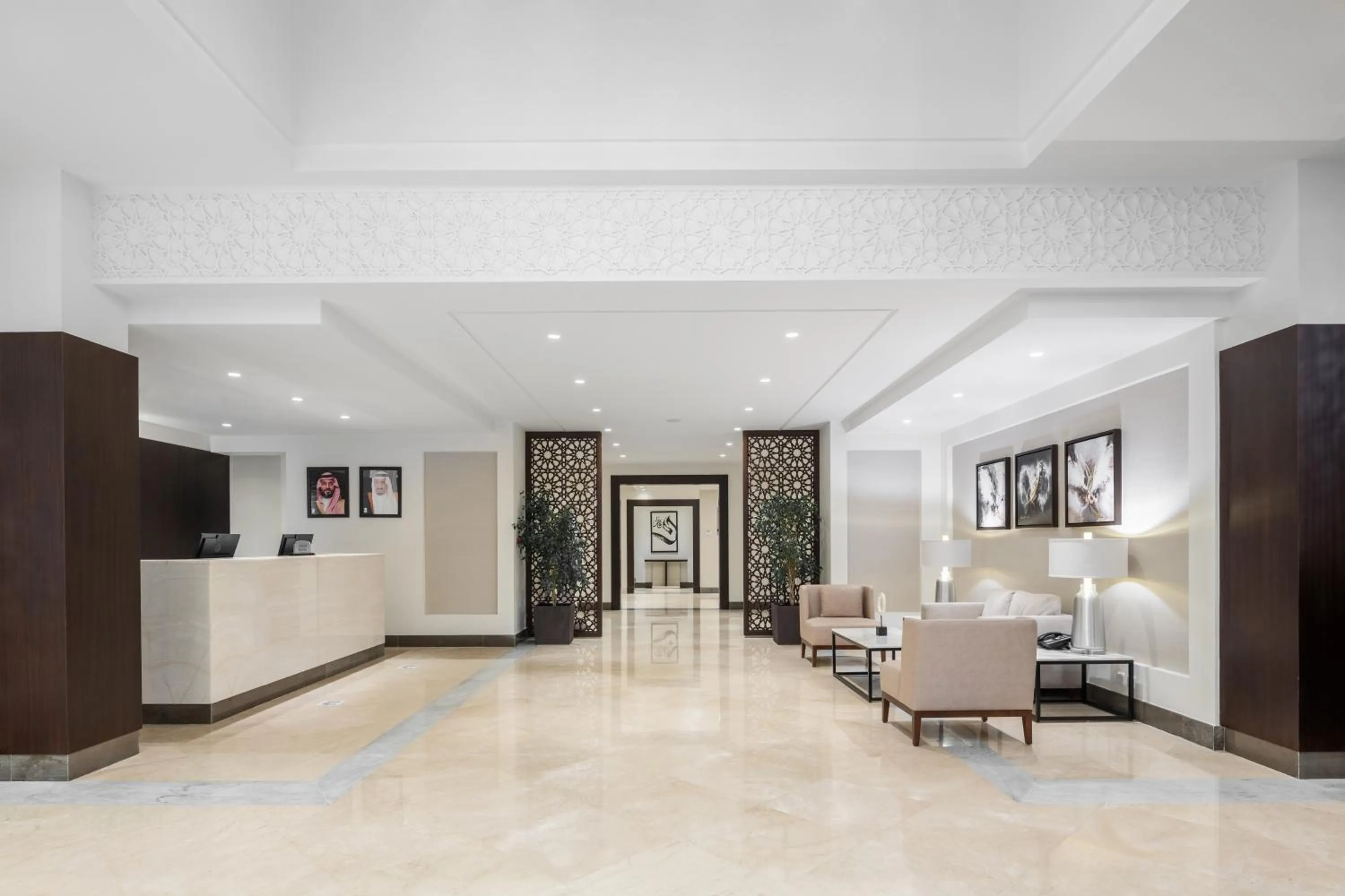 Lobby or reception in Qamar Hotel Jeddah