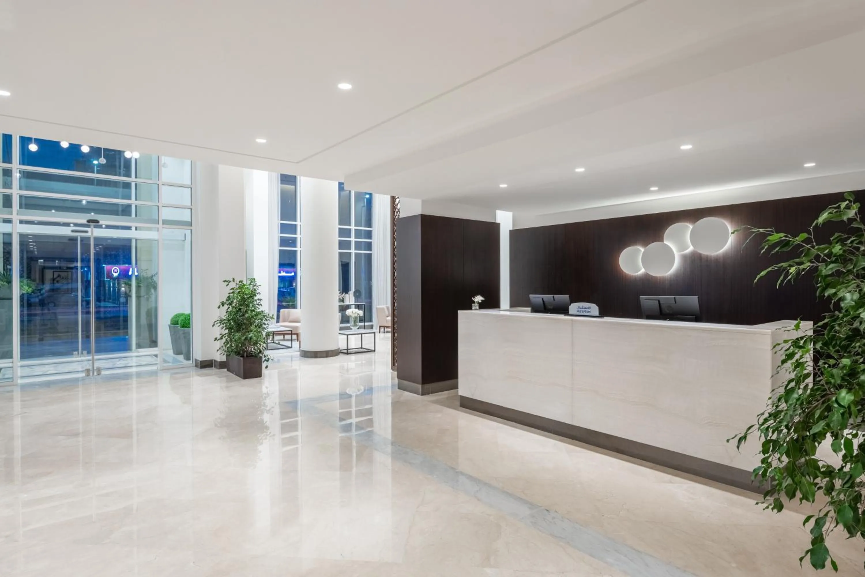 Lobby or reception in Qamar Hotel Jeddah