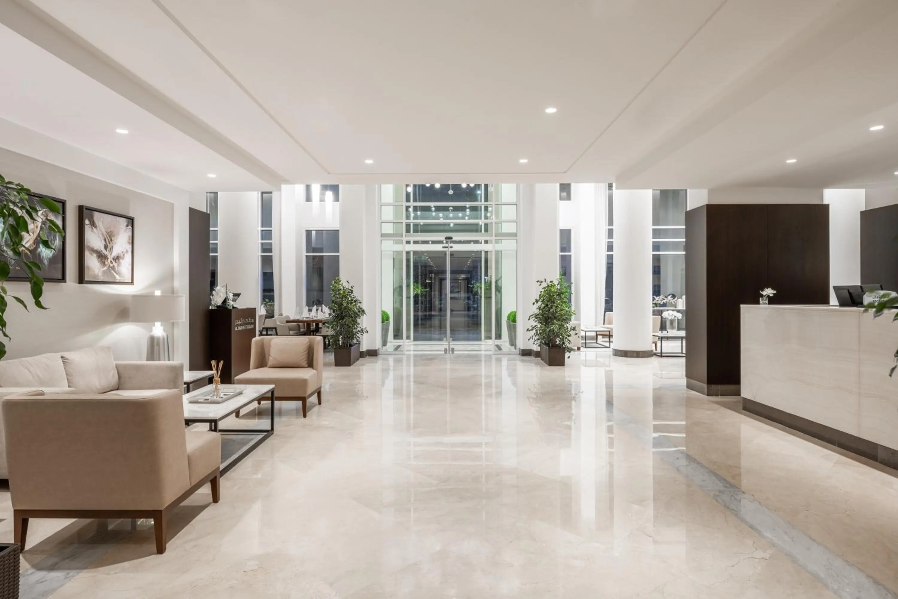 Lobby or reception in Qamar Hotel Jeddah