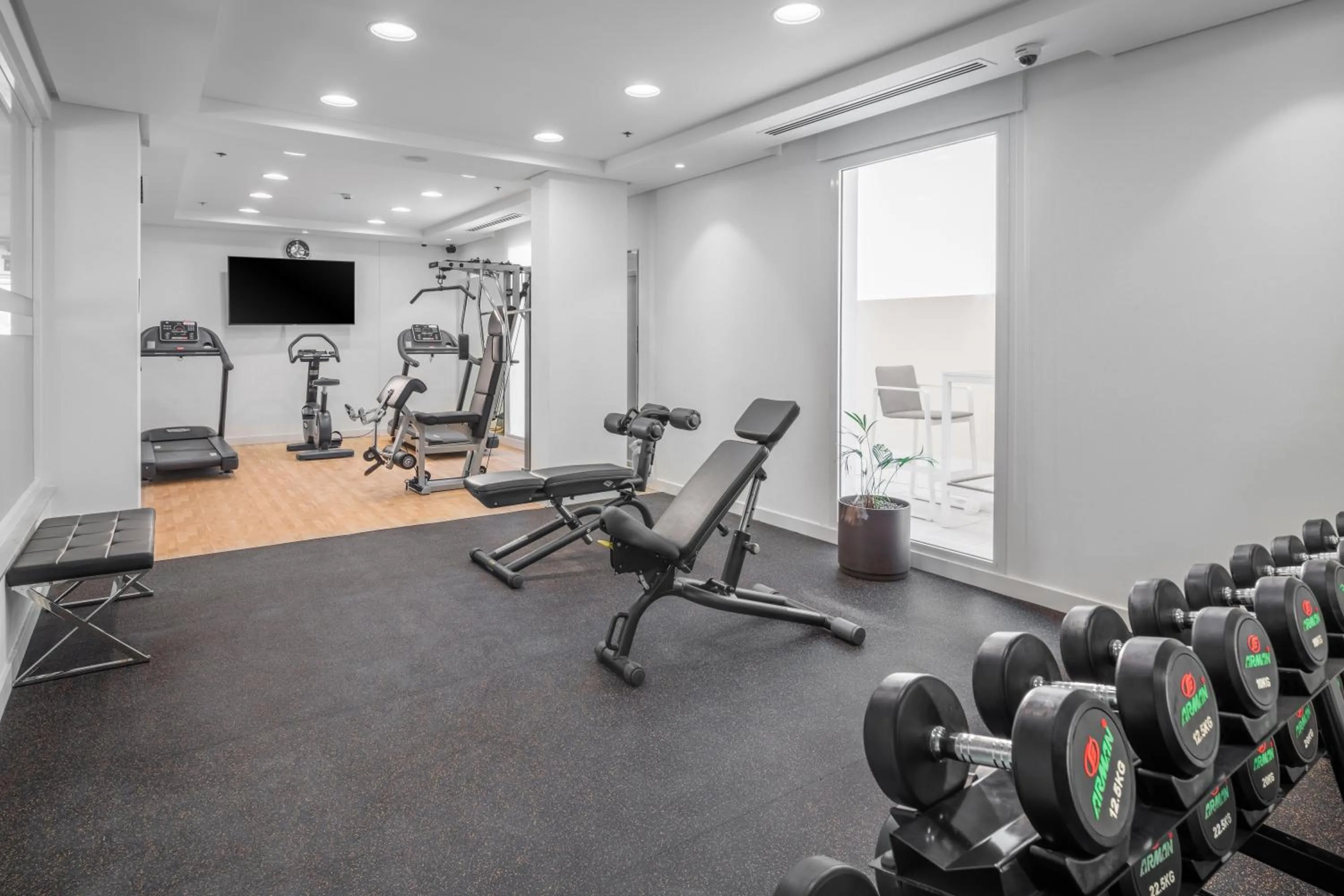 Fitness centre/facilities in Qamar Hotel Jeddah