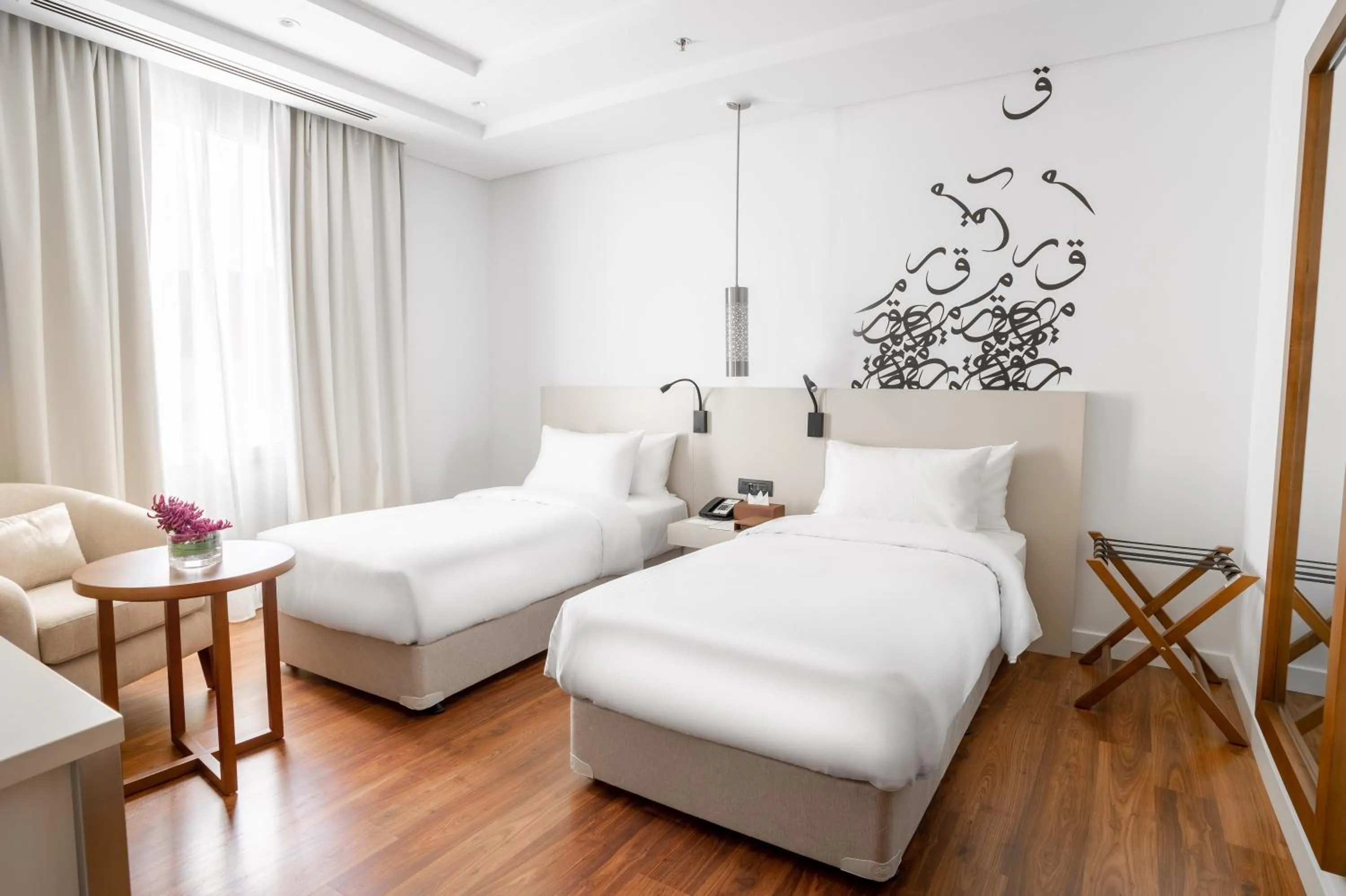 Photo of the whole room, Bed in Qamar Hotel Jeddah